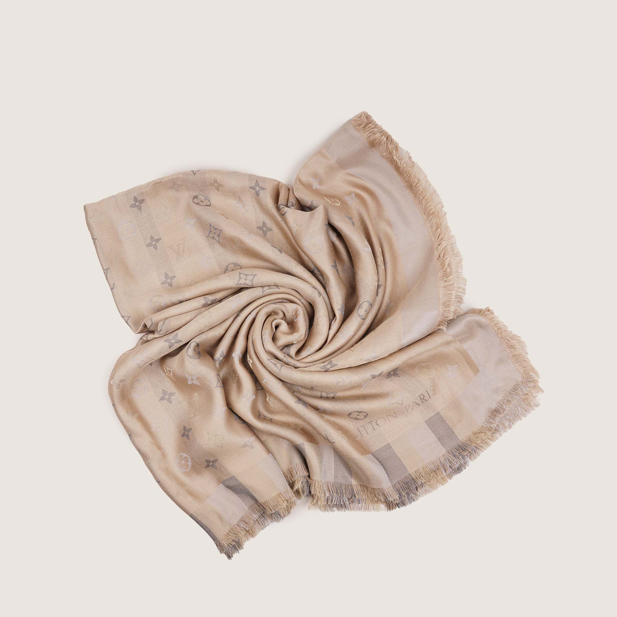 So Shine Monogram Shawl