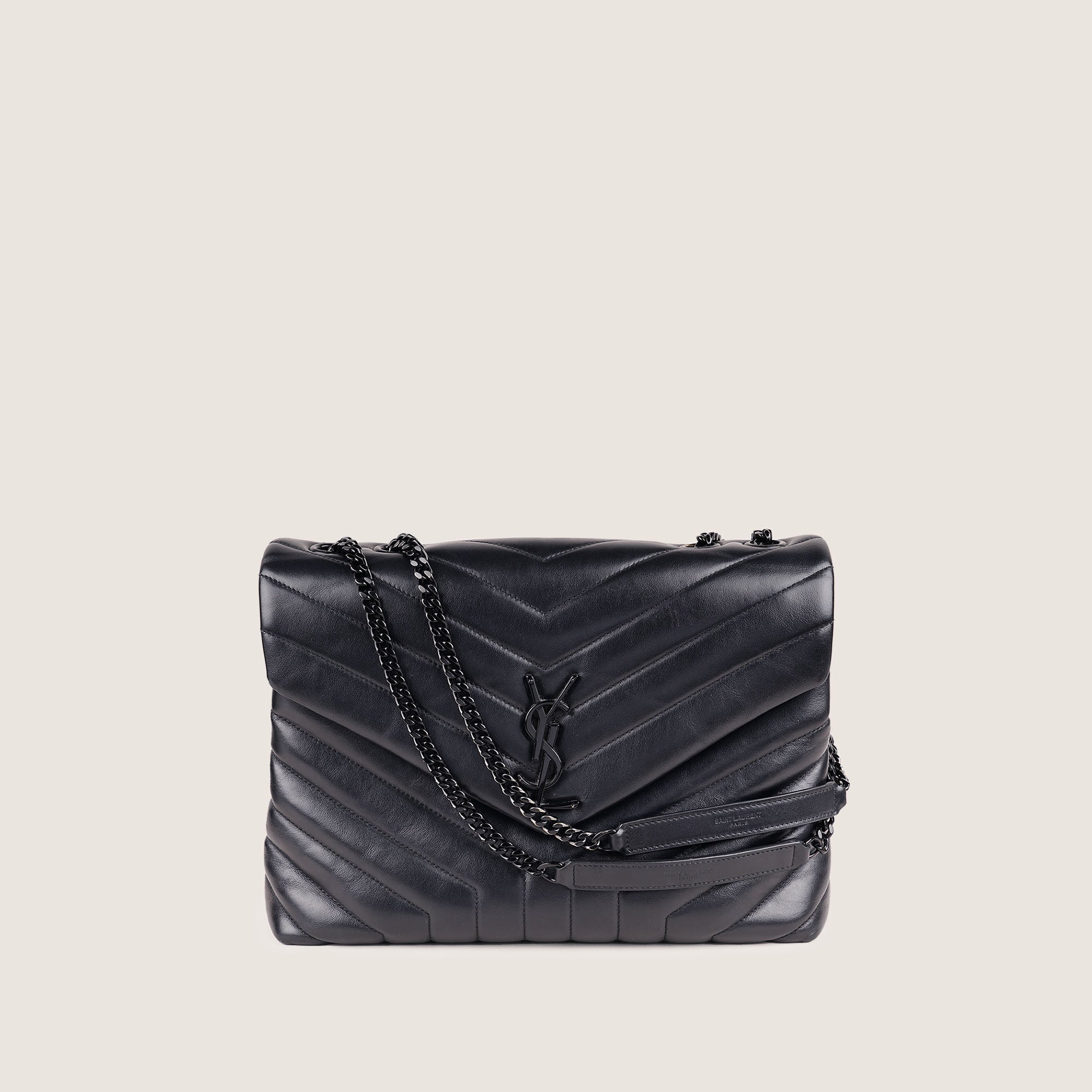 Medium LouLou Black On Black