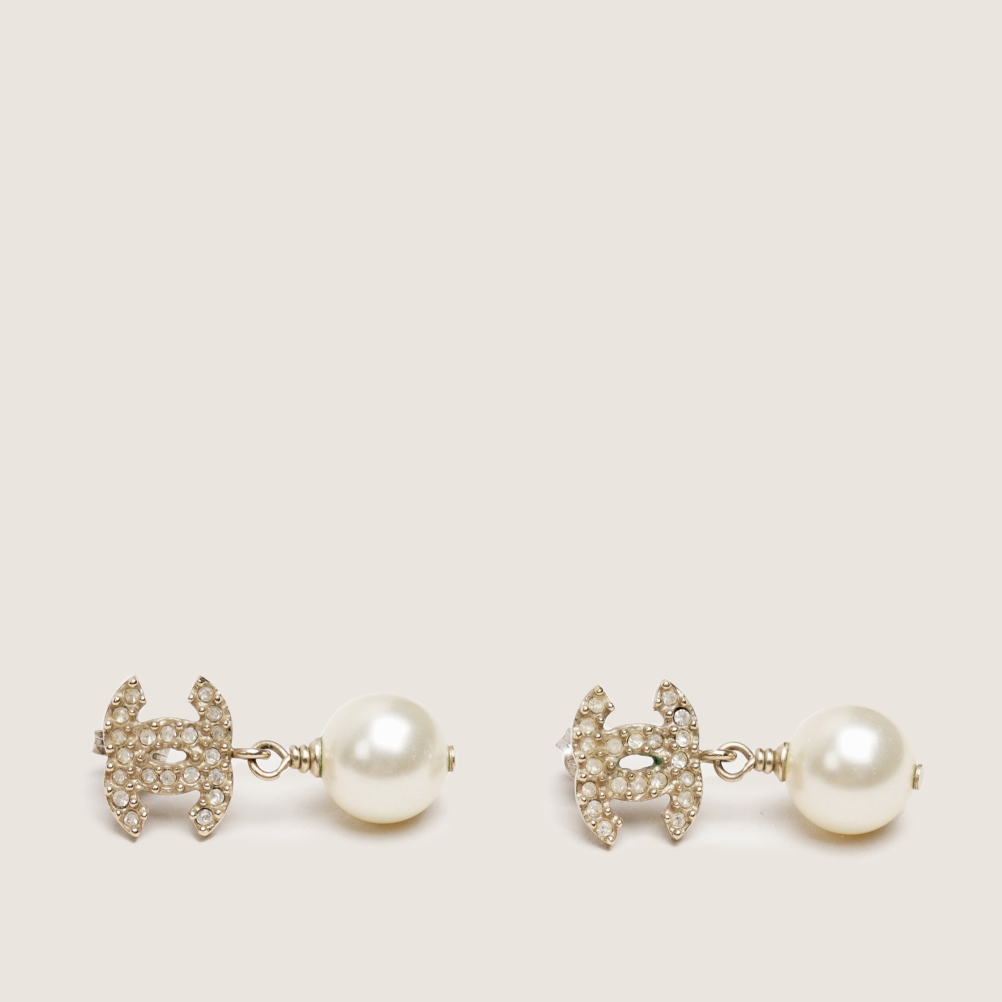 CC Drop Earrings