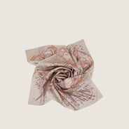 Please Hold The Line Silk Scarf thumbnail image