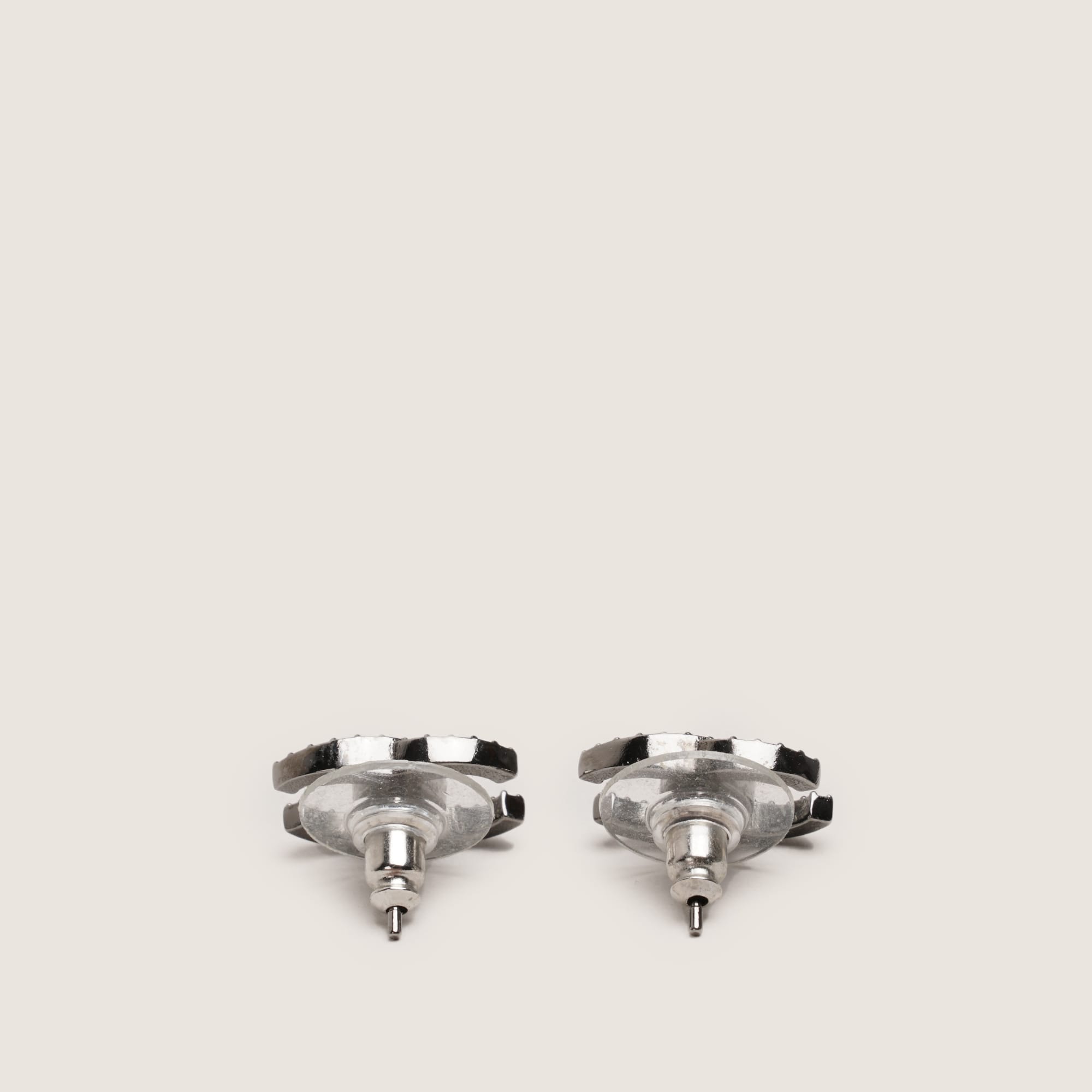 Chanel CC Crystal Earrings image