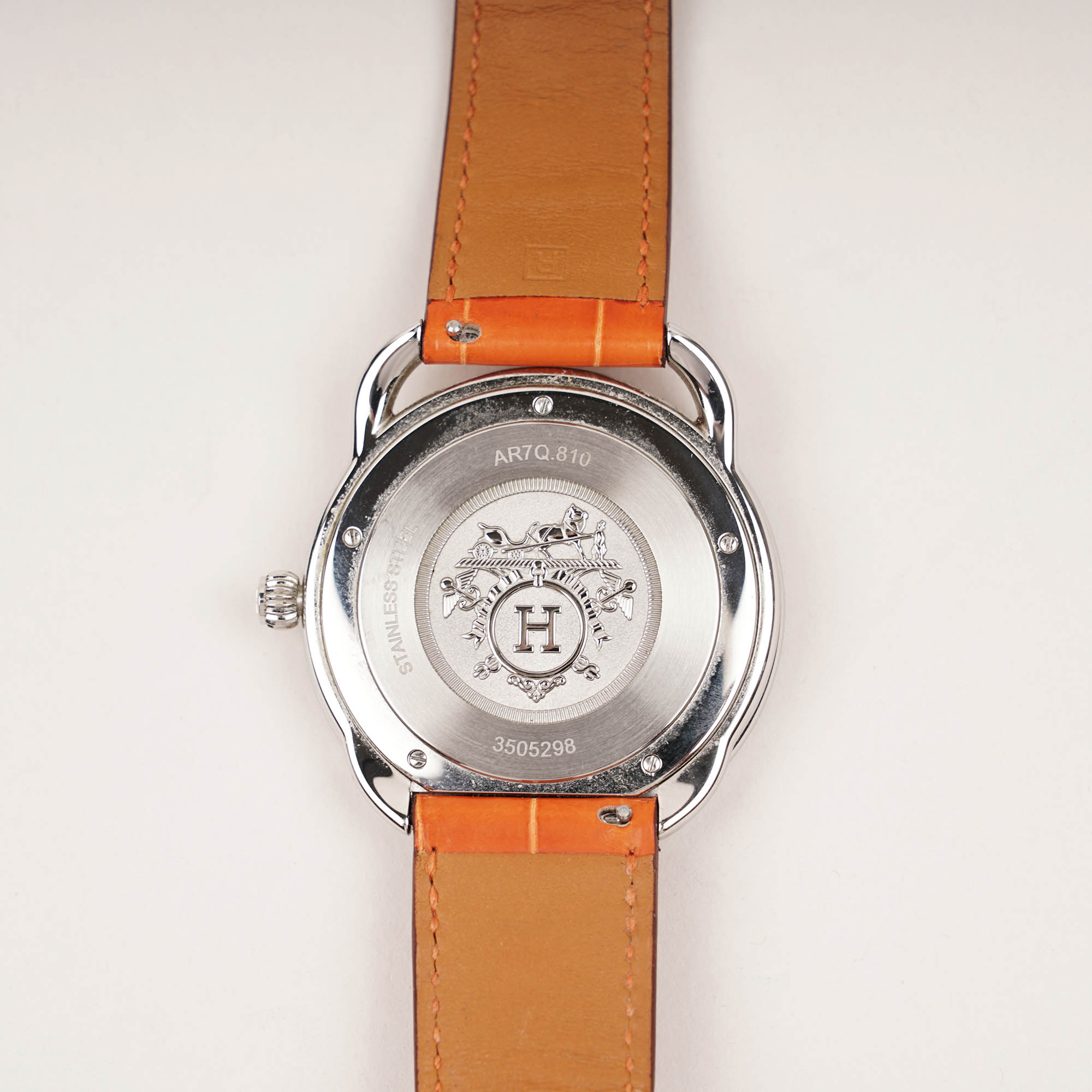 Arceau Watch 40MM Blue Dial - HERMÈS - Affordable Luxury image