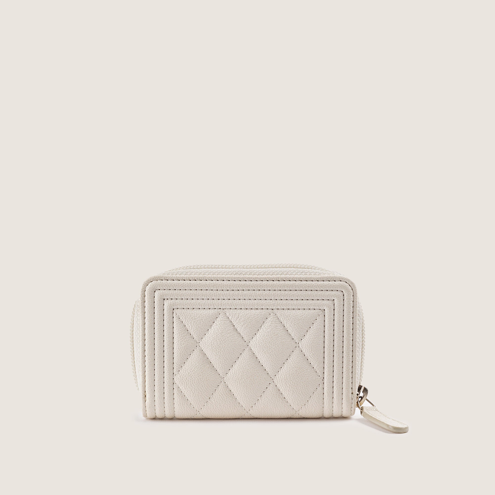 Boy Zip Around Coin Purse - CHANEL - Affordable Luxury image