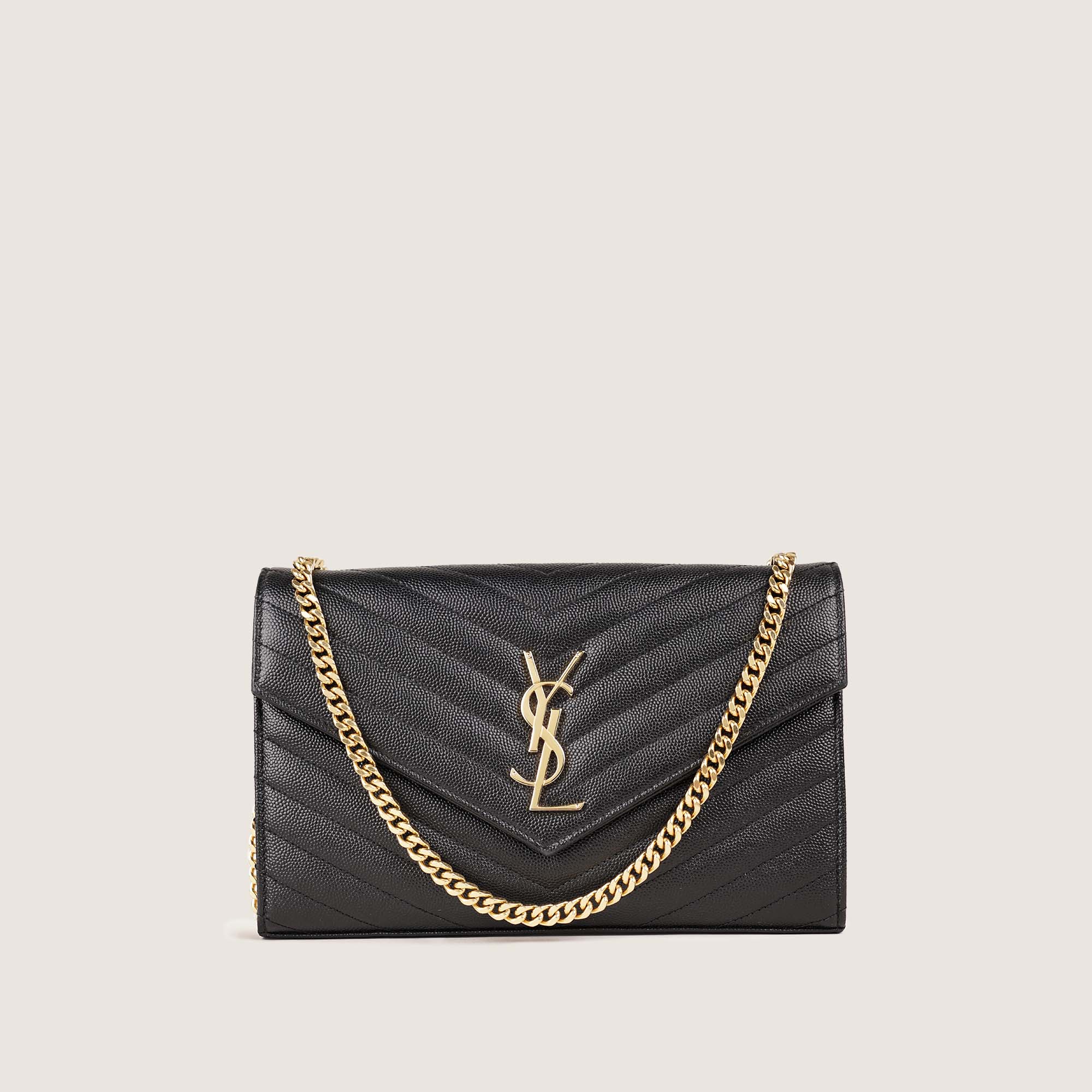 Cassandre Chain Wallet - SAINT LAURENT - Affordable Luxury