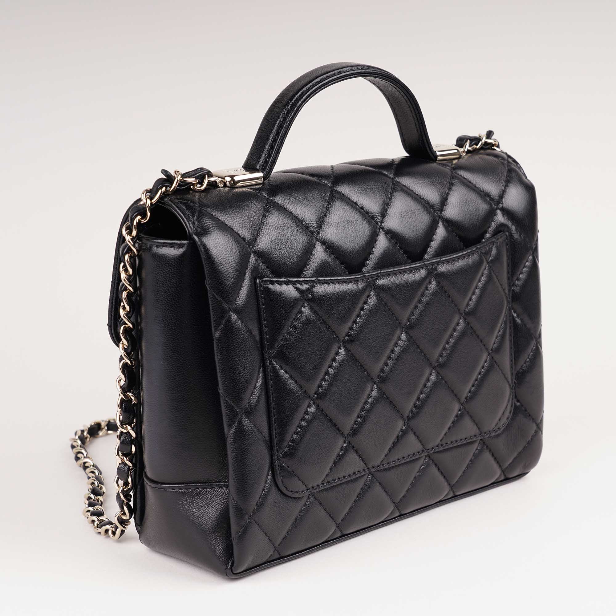 Flap with Top Handle - CHANEL - Affordable Luxury image