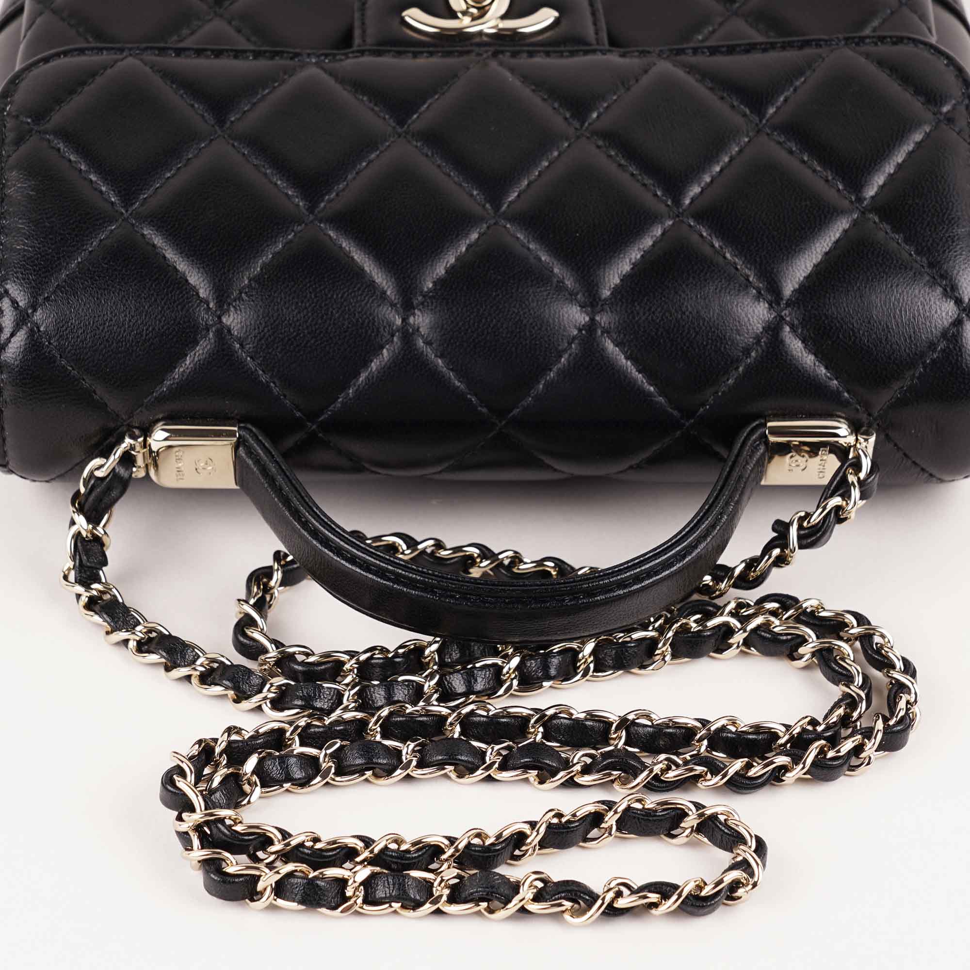 Flap with Top Handle - CHANEL - Affordable Luxury image