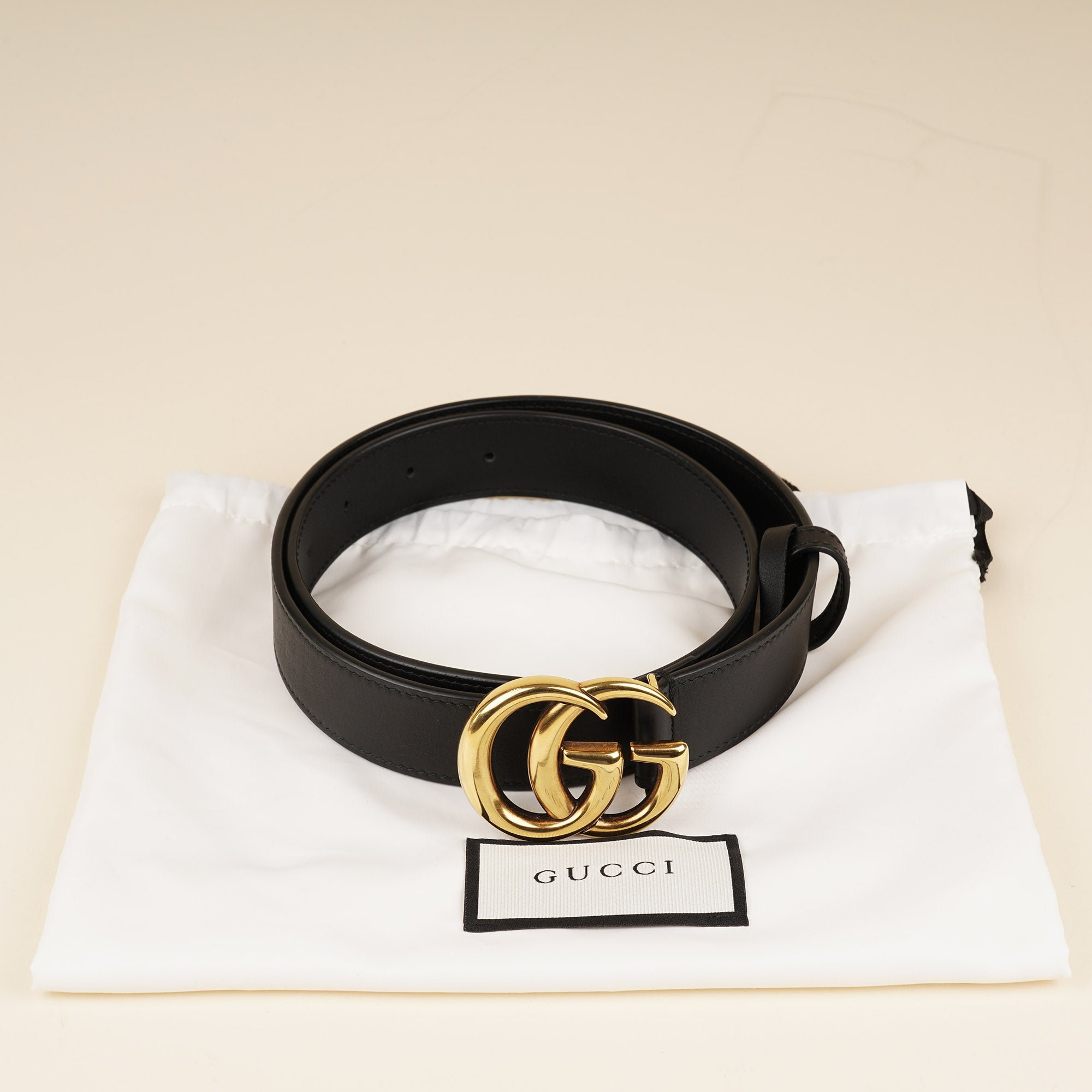 GG Belt 80 - GUCCI - Affordable Luxury image