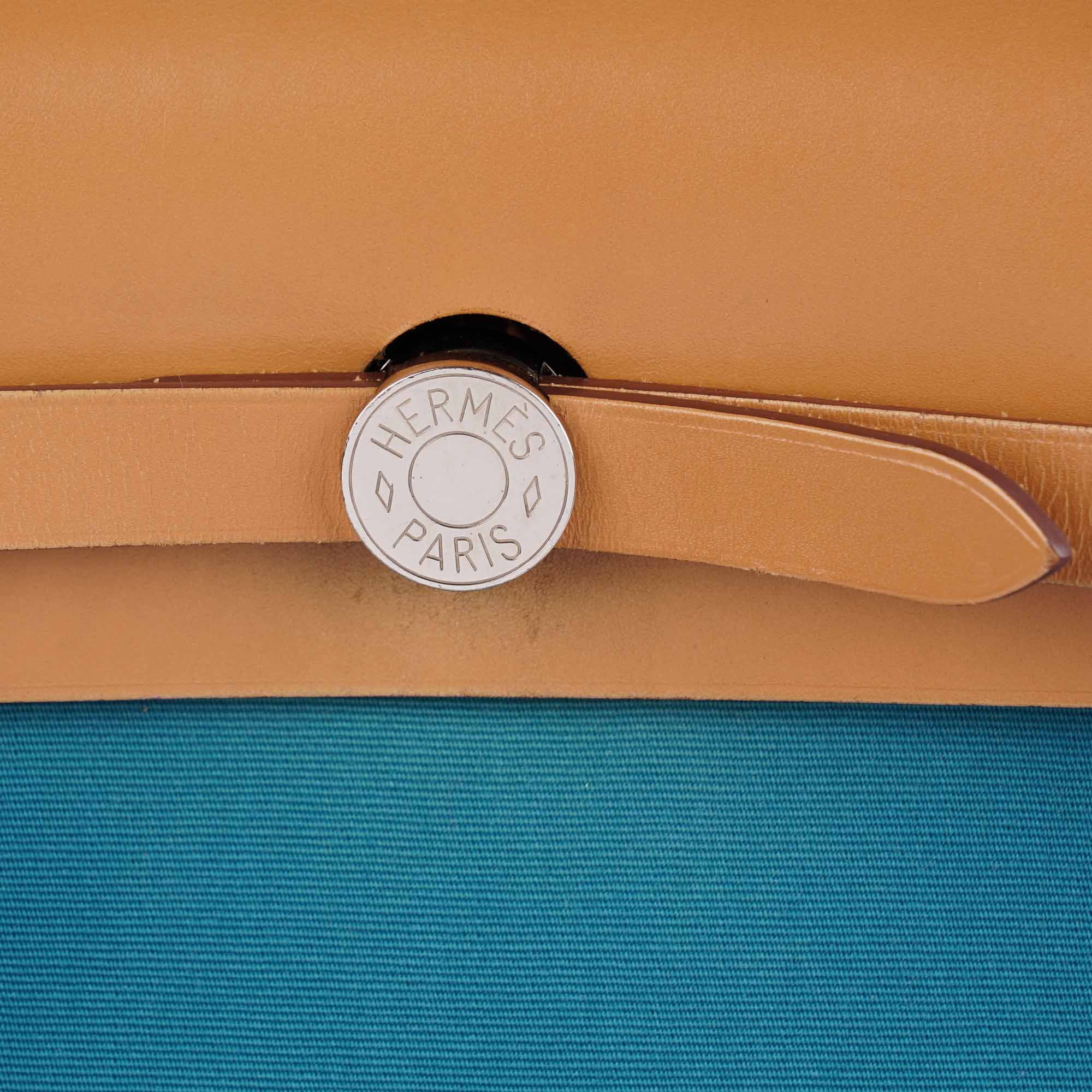 Herbag Zip 31 Bleu Izmir - HERMÈS - Affordable Luxury image