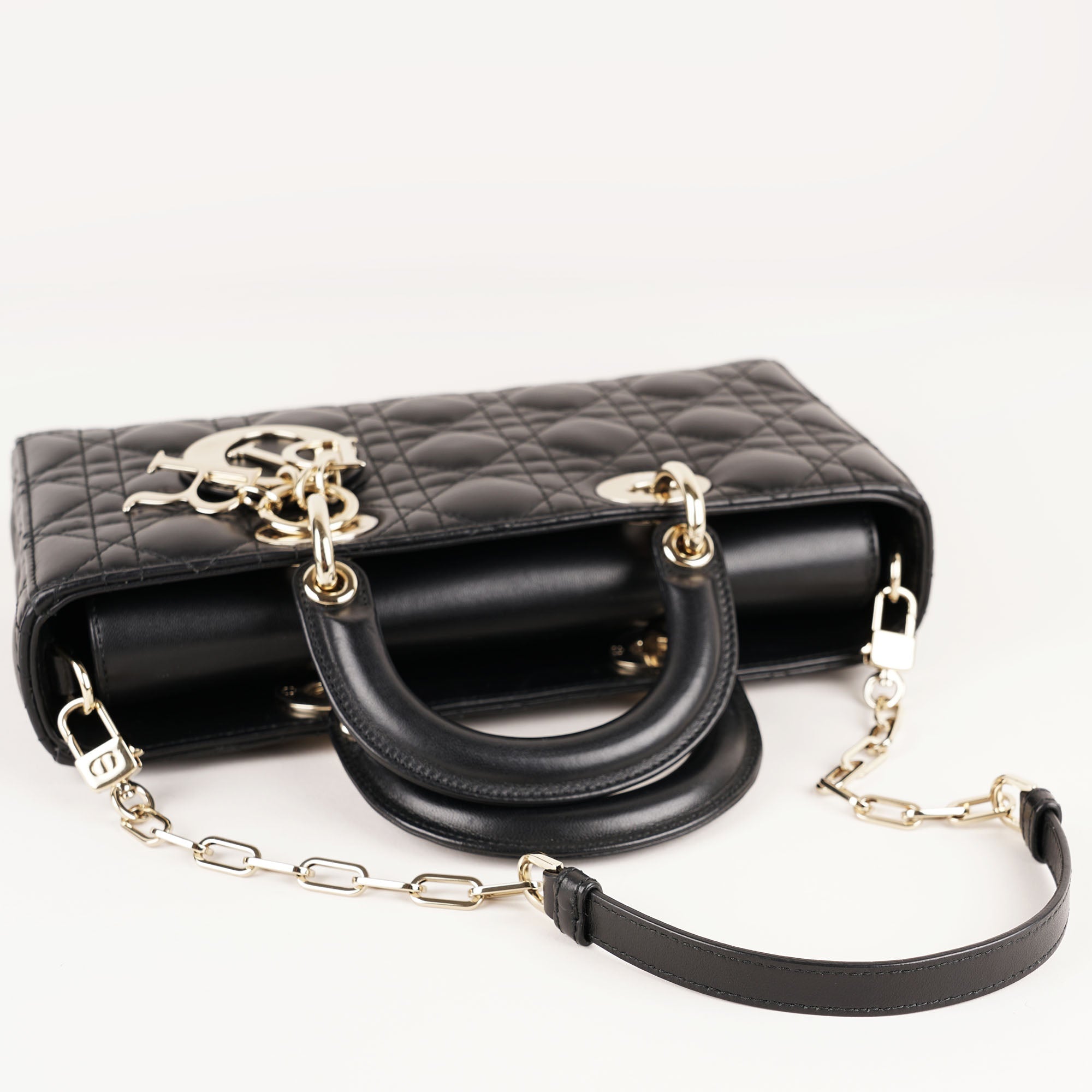 Medium D - Joy Top Handle - CHRISTIAN DIOR - Affordable Luxury image