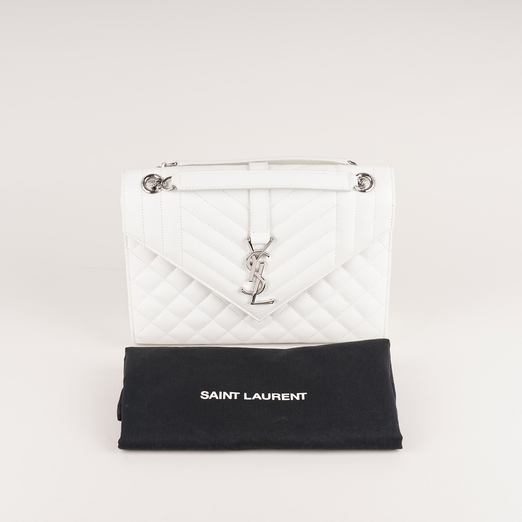 Medium Envelope Shoulder Bag - SAINT LAURENT - Affordable Luxury image