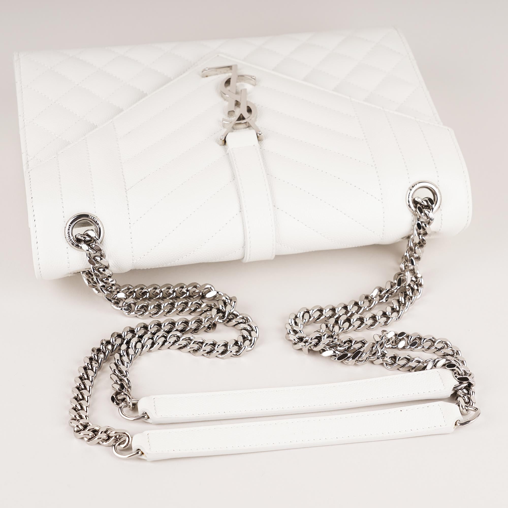 Medium Envelope Shoulder Bag - SAINT LAURENT - Affordable Luxury image