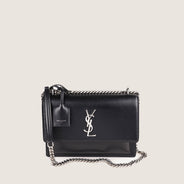 Medium Sunset Shoulder Bag - SAINT LAURENT - Affordable Luxury thumbnail image