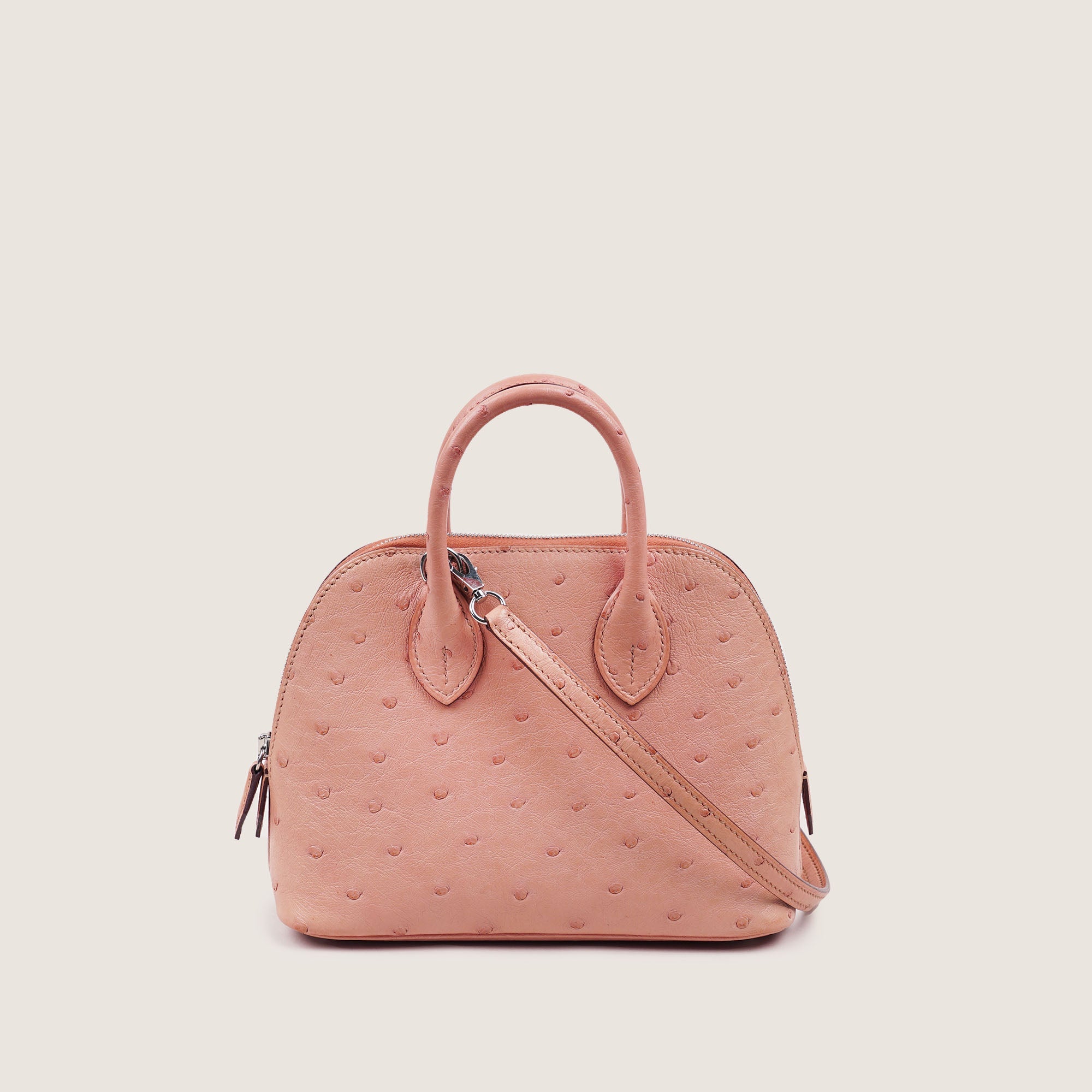 Mini Bolide Ostrich Leather - HERMÈS - Affordable Luxury