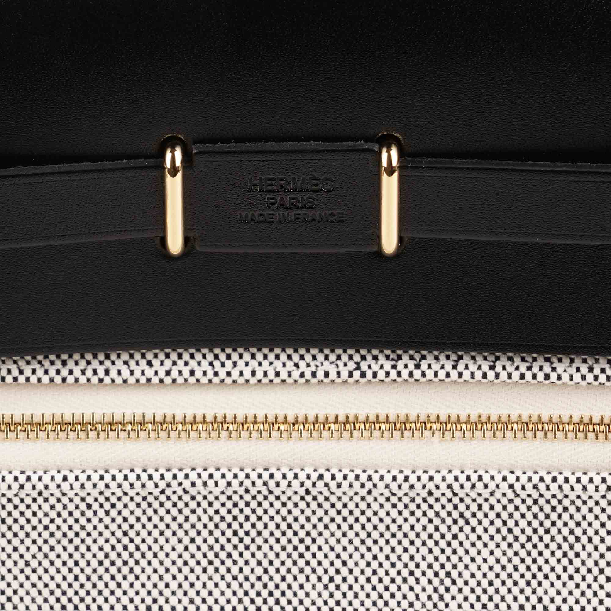 Mini Herbag Zip 20 Black - HERMÈS - Affordable Luxury image