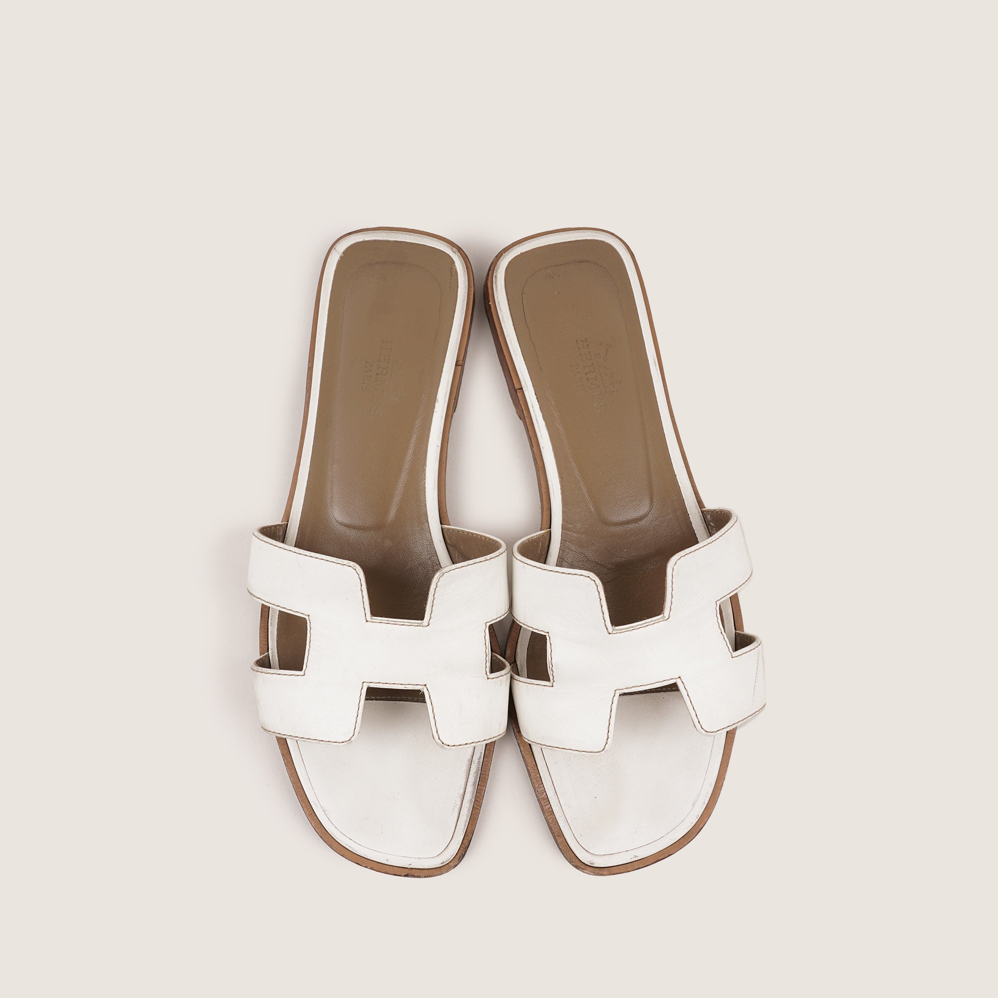 Oran Sandals 37 - HERMÈS - Affordable Luxury