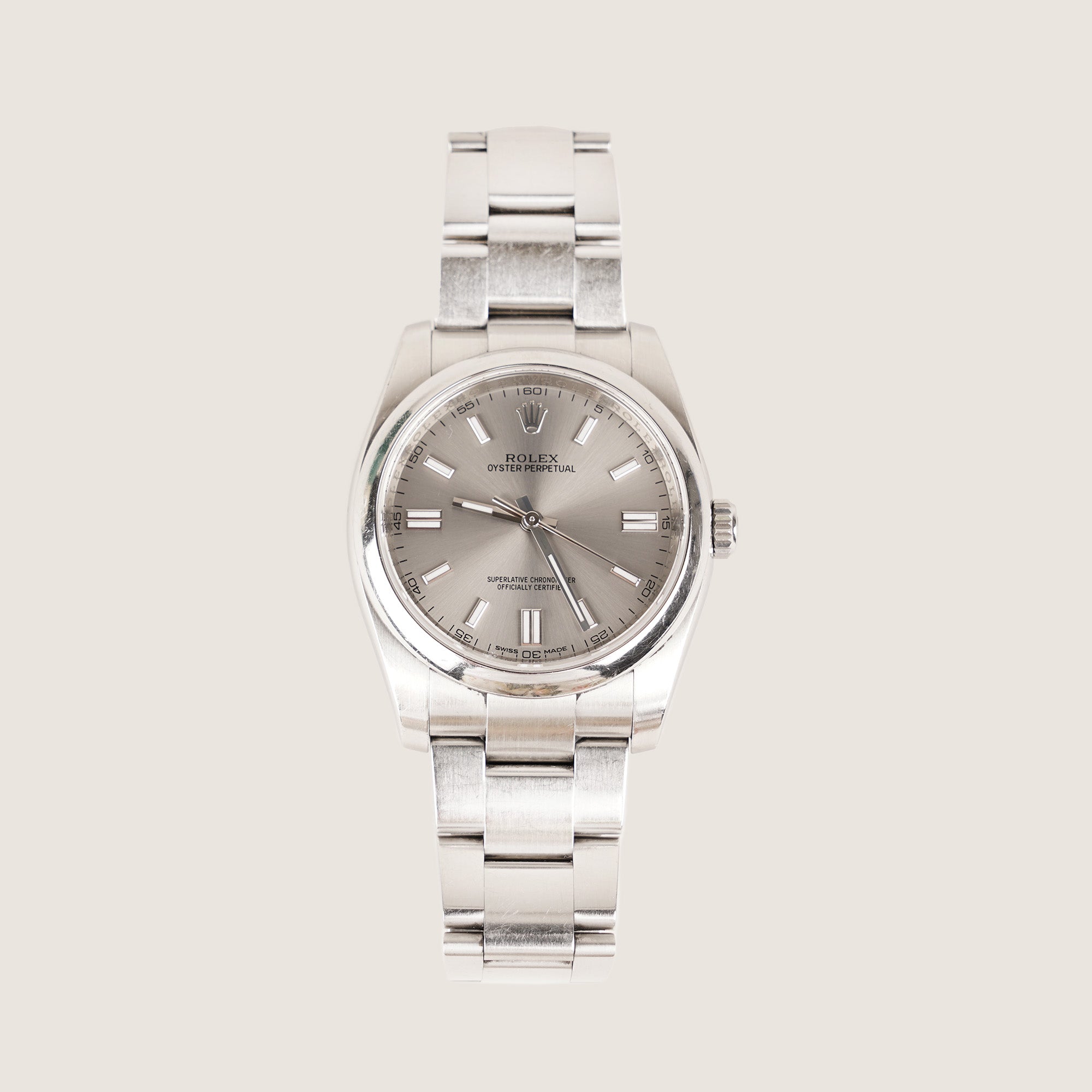 Osyter Perpetual 36 Steel - ROLEX - Affordable Luxury