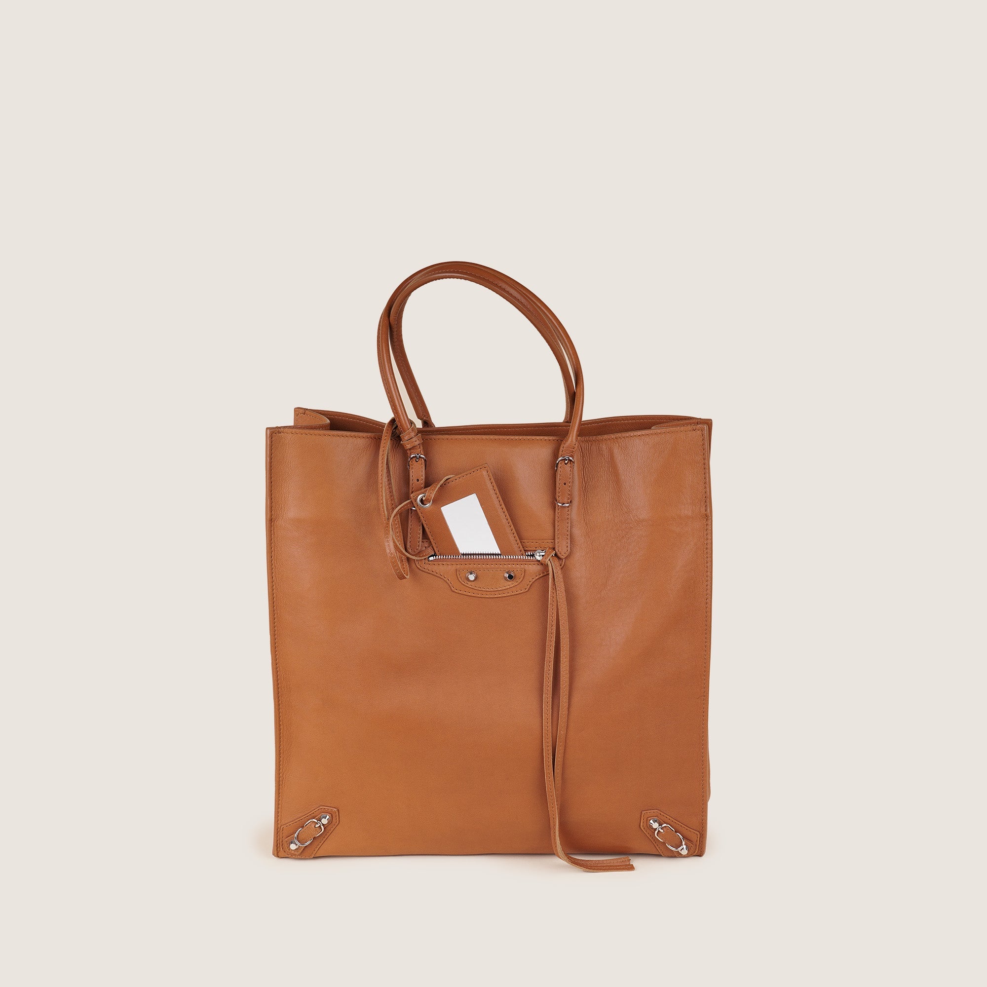 Affordable leather tote hotsell