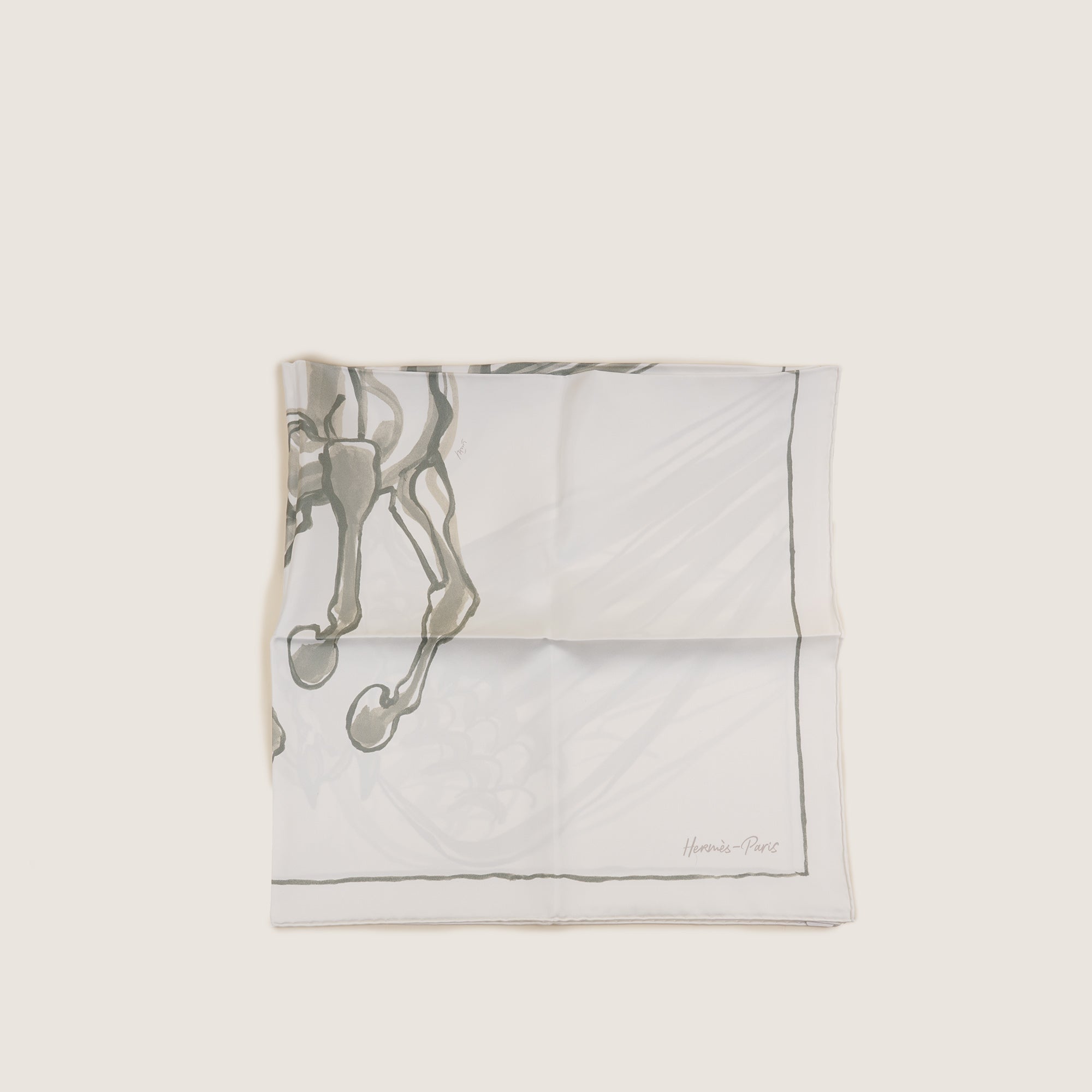 Pegase Silk Scarf - HERMÈS - Affordable Luxury