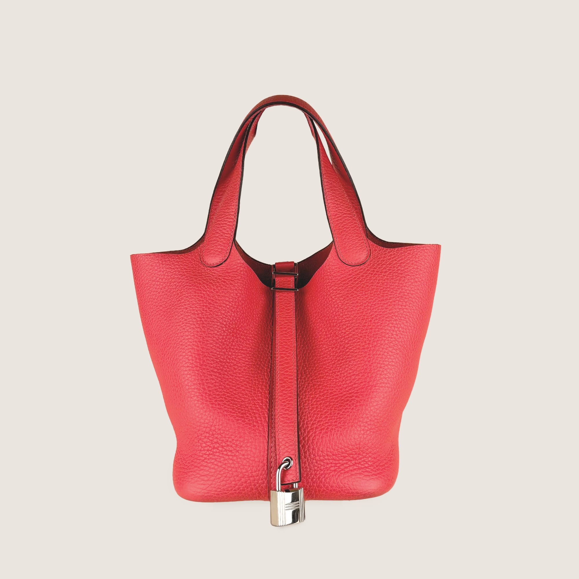 Picotin 18 Rose Texas - HERMÈS - Affordable Luxury image