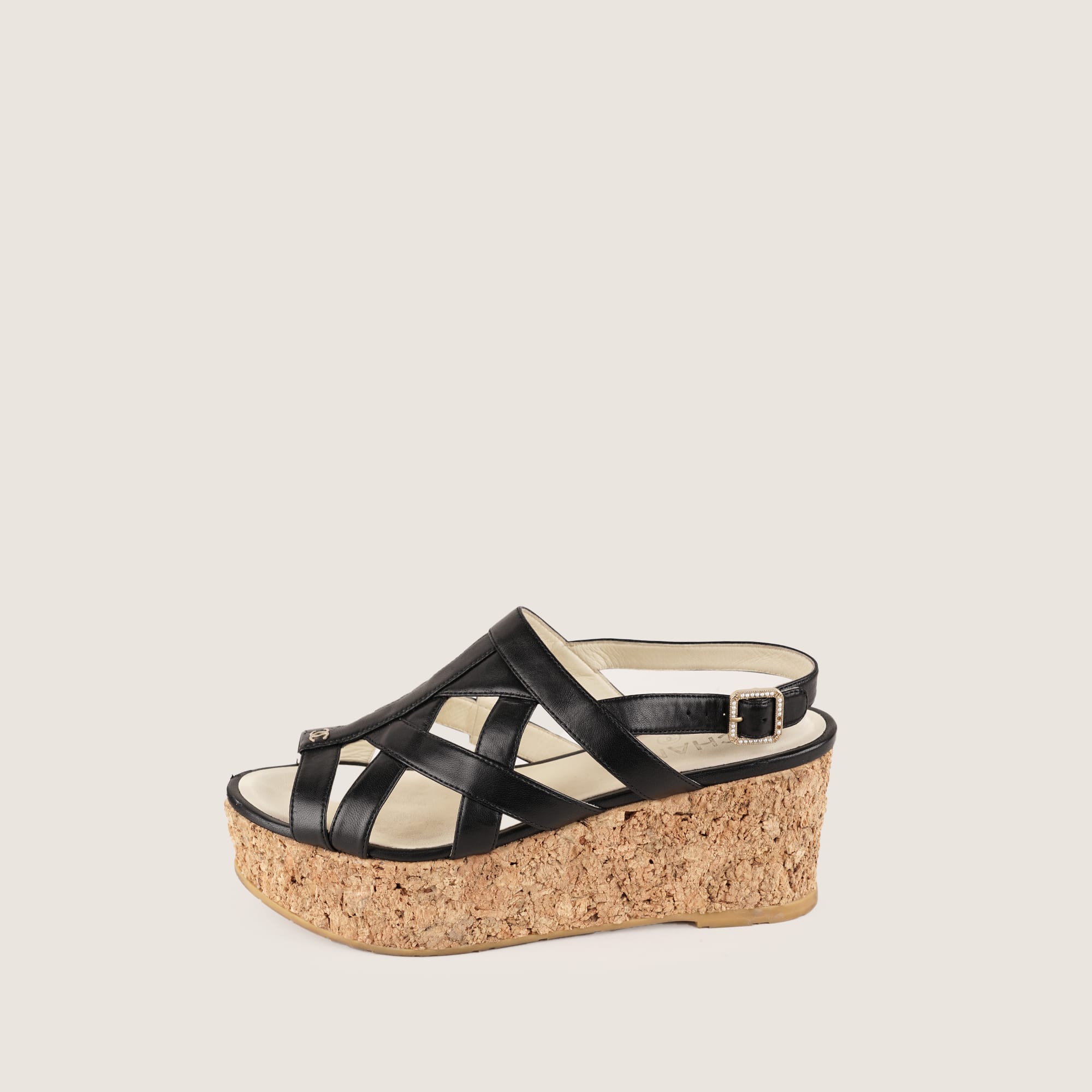 Platform Sandals 37 - CHANEL - Affordable Luxury