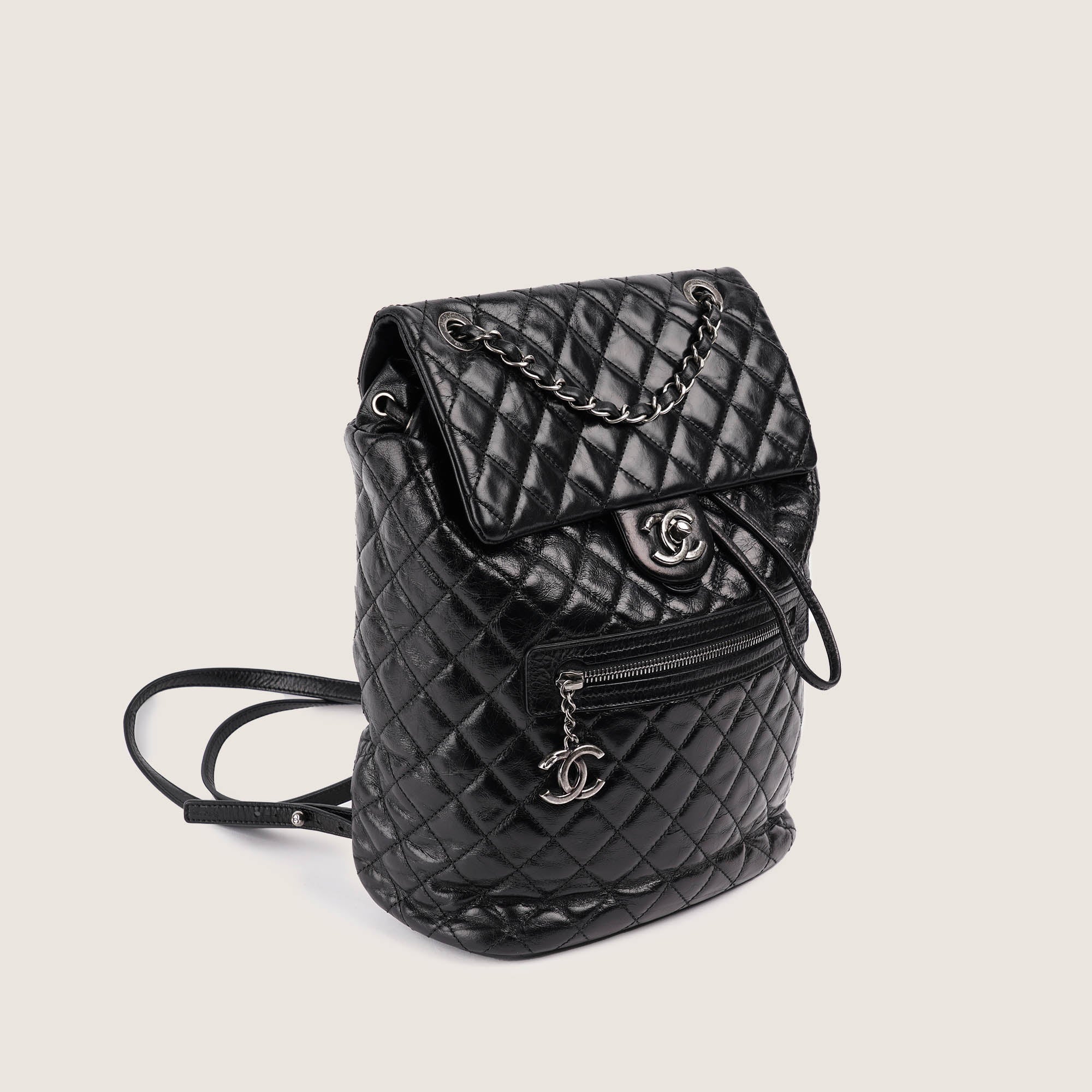 Quilted Backpack - CHANEL - Affordable Luxury image