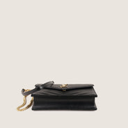 Small Cassandre Chain Wallet - SAINT LAURENT - Affordable Luxury thumbnail image
