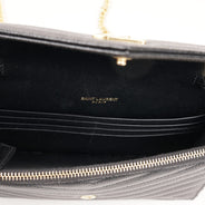 Small Cassandre Chain Wallet - SAINT LAURENT - Affordable Luxury thumbnail image