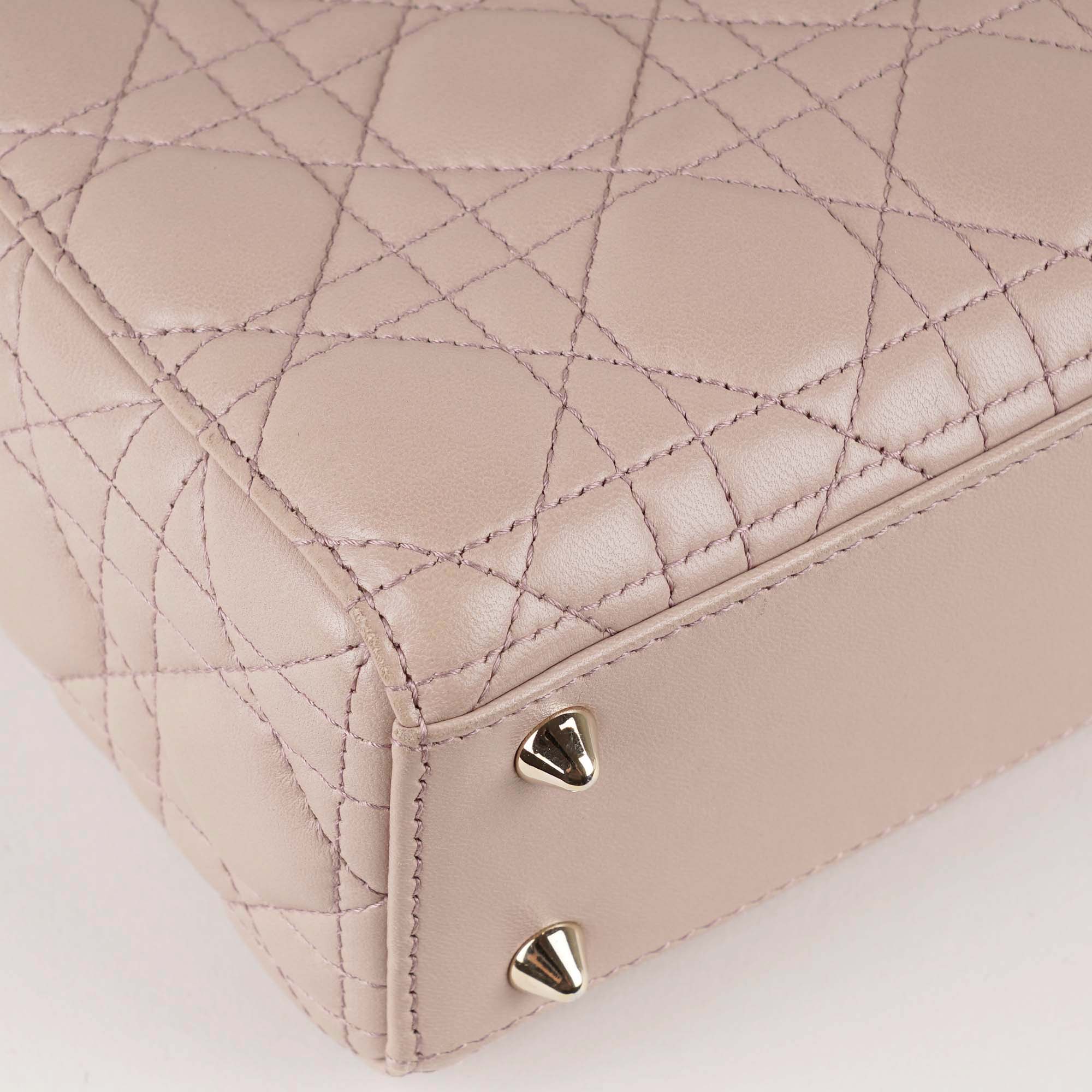 Small Lady Dior Handbag - CHRISTIAN DIOR - Affordable Luxury image