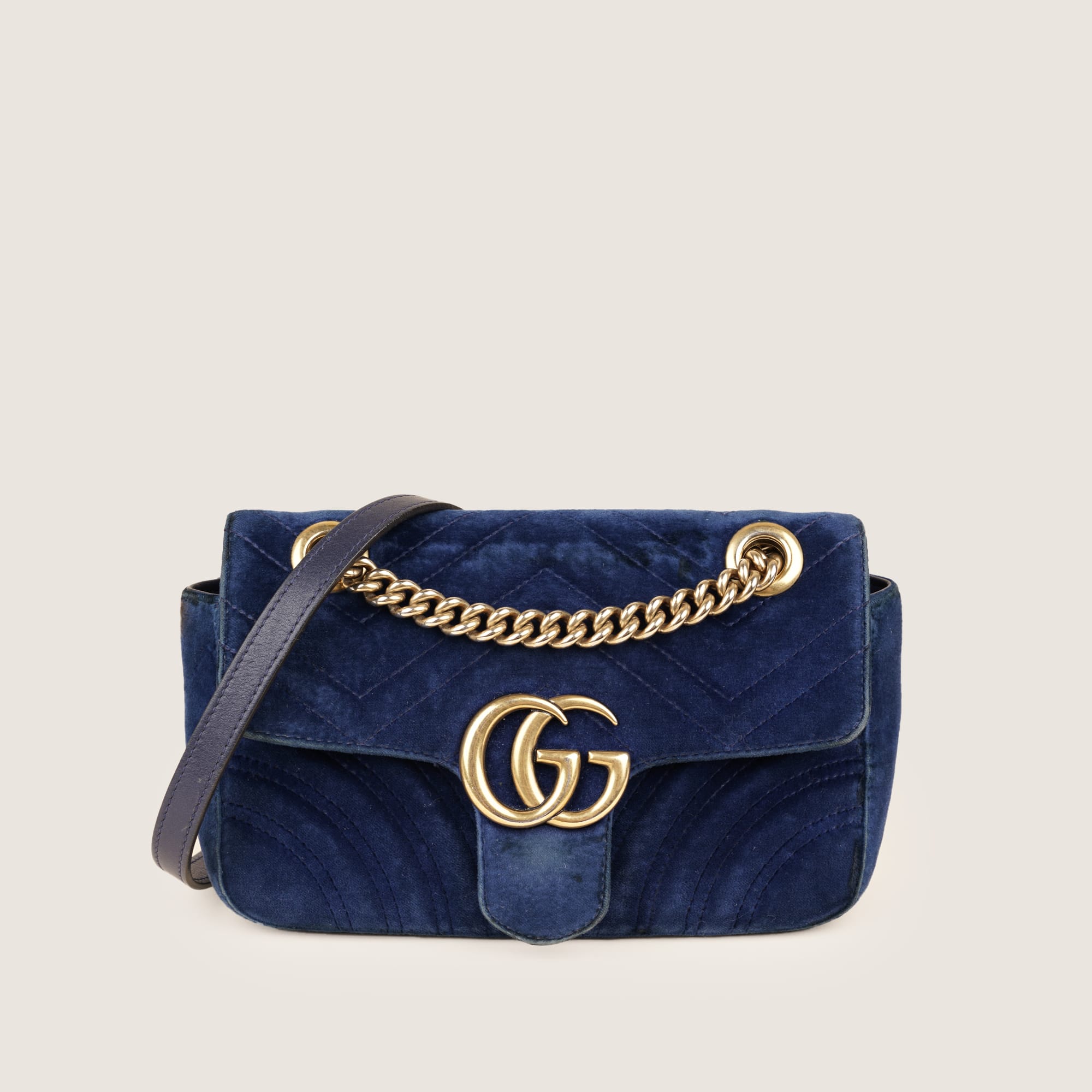 Marmont Bag Gucci Marmont Mini Blue Velvet Shop Small Marmont