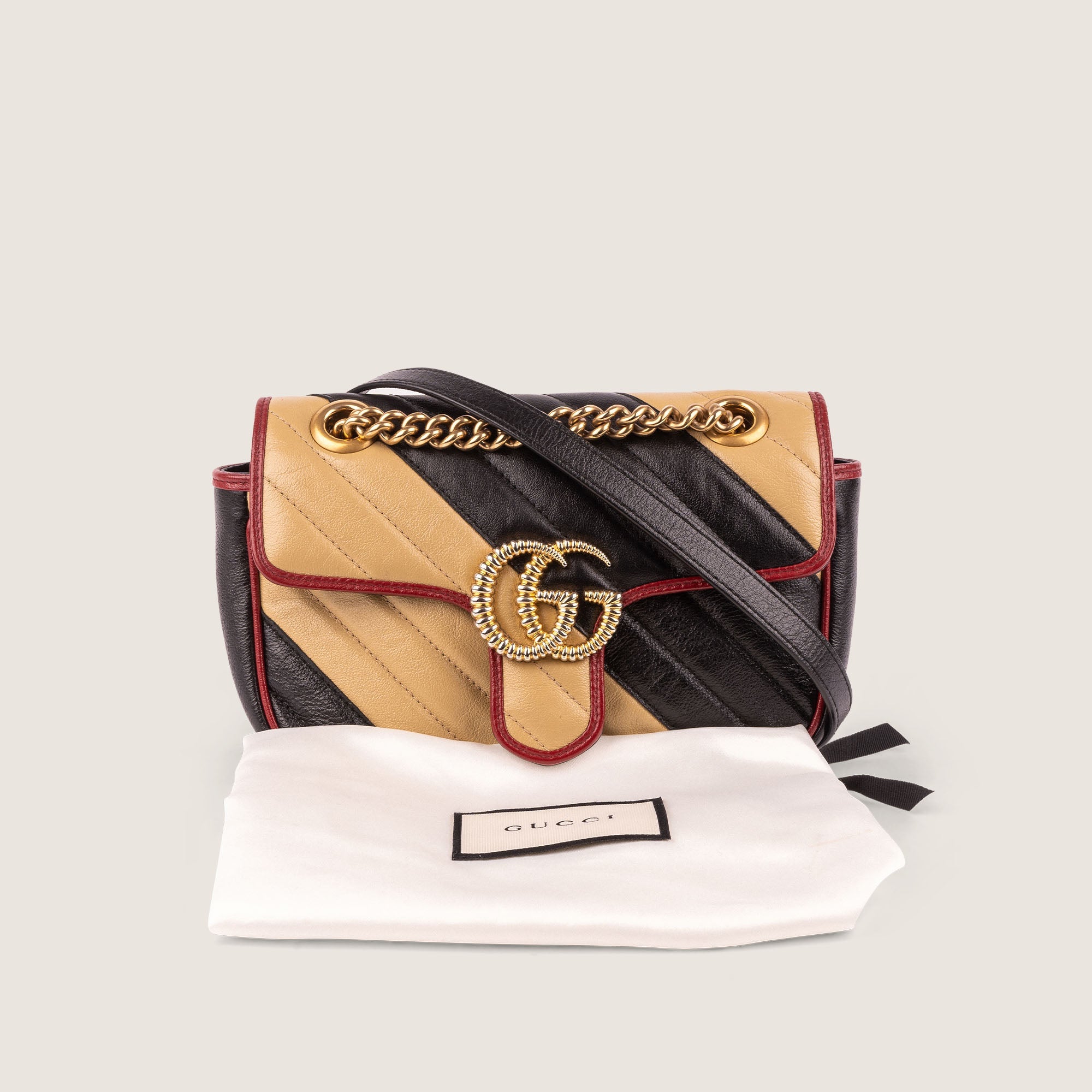 Small Marmont Torchon Bag - GUCCI - Affordable Luxury image