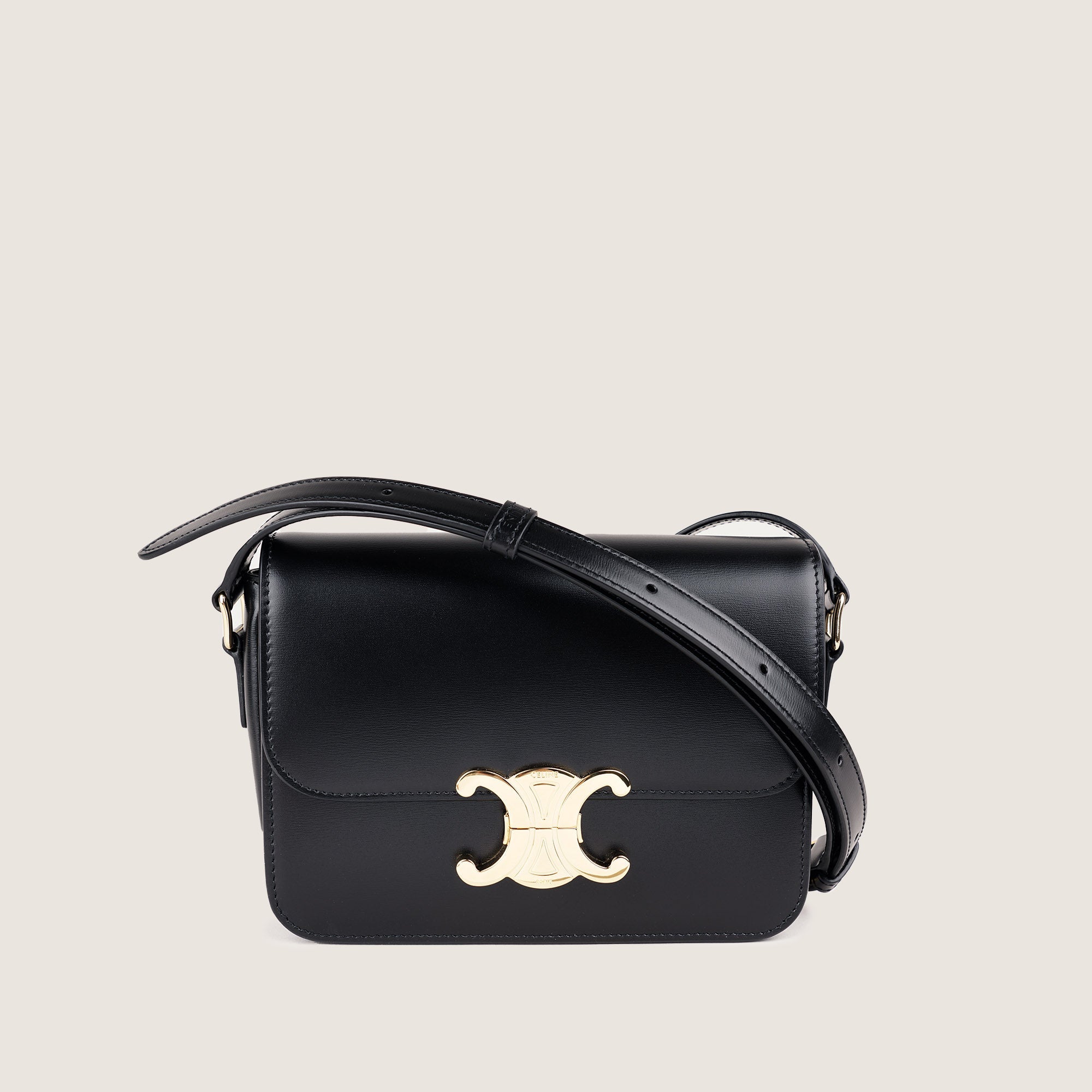 Teen Triomphe Shoulder Bag - CELINE - Affordable Luxury