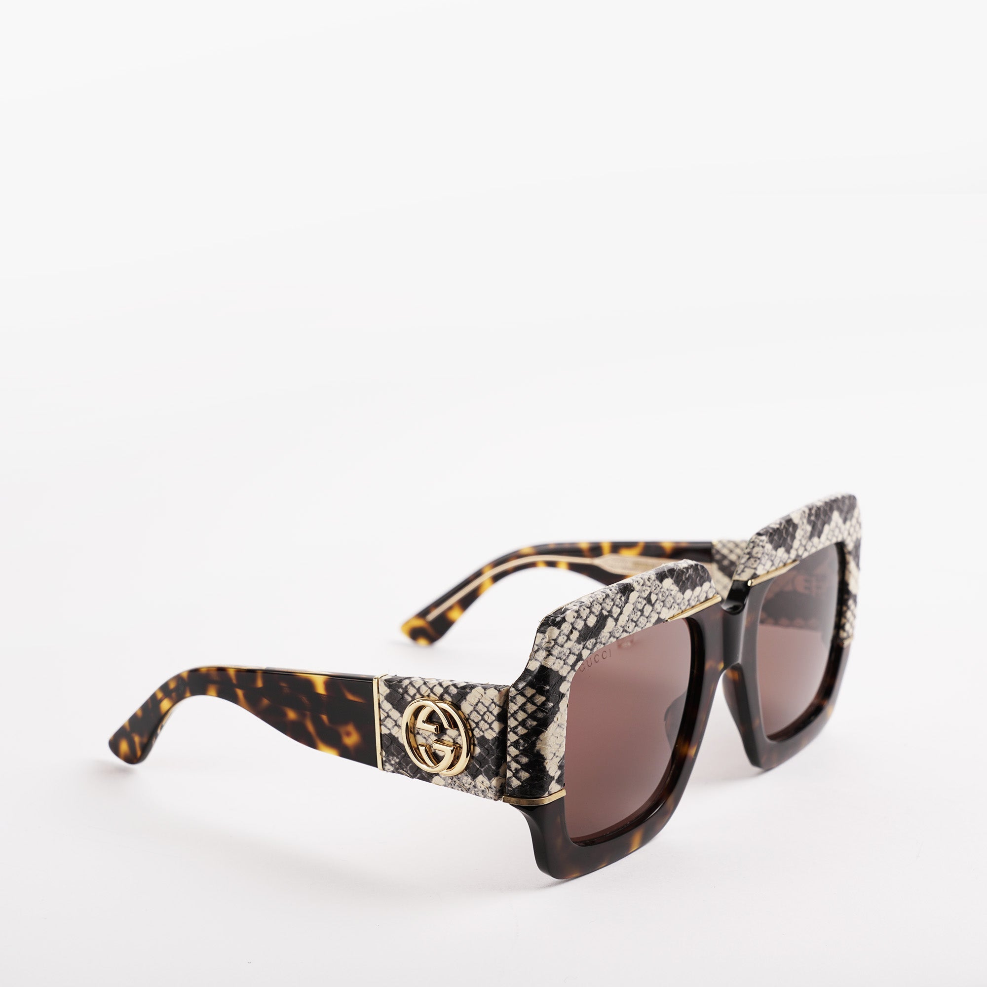 Trim Square Sunglasses - GUCCI - Affordable Luxury image