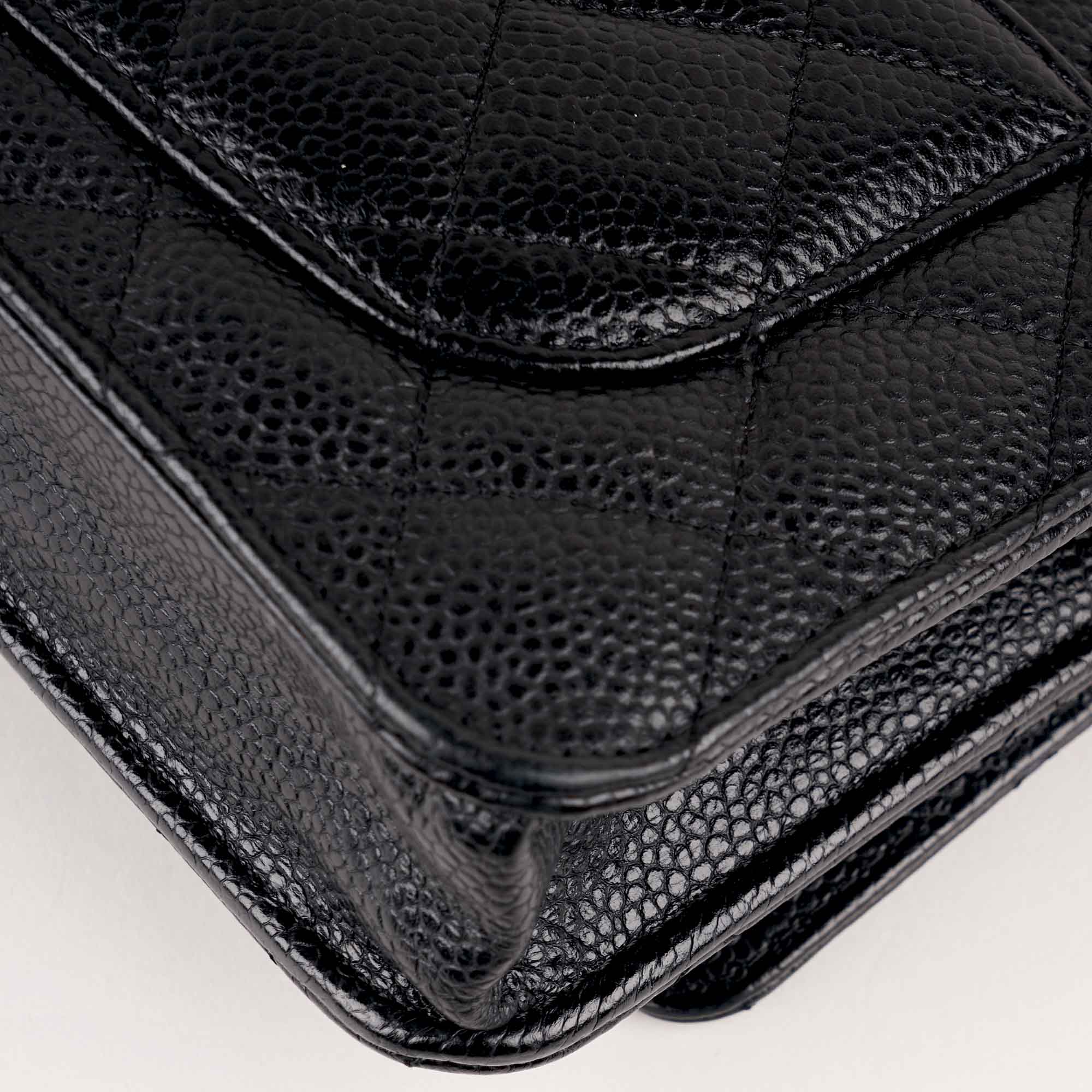 Wallet on Chain Black - CHANEL - Affordable Luxury image