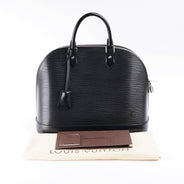 Alma MM Black Epi Leather - LOUIS VUITTON - Affordable Luxury thumbnail image