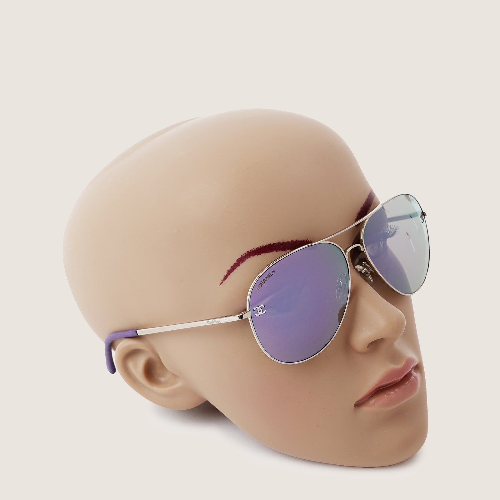 Aviator Sunglasses - CHANEL - Affordable Luxury