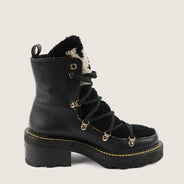 Beaubourg Shearling Boots 37 - LOUIS VUITTON - Affordable Luxury thumbnail image