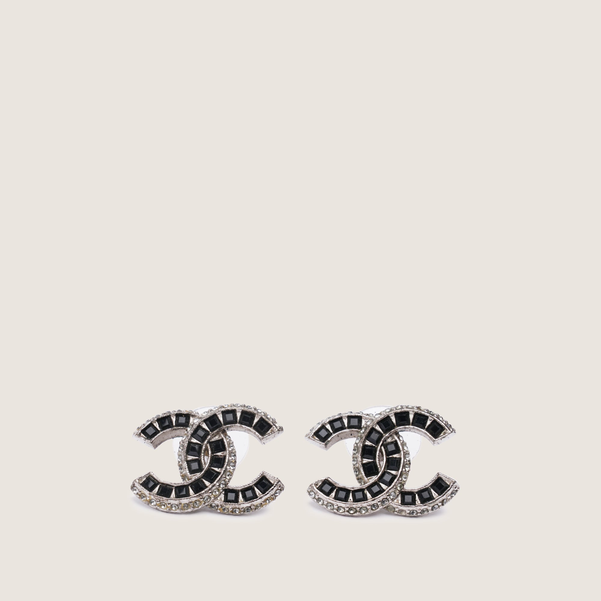 CC Crystal Earrings - CHANEL - Affordable Luxury