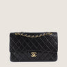 classic medium double flap bag affordable luxury 379801