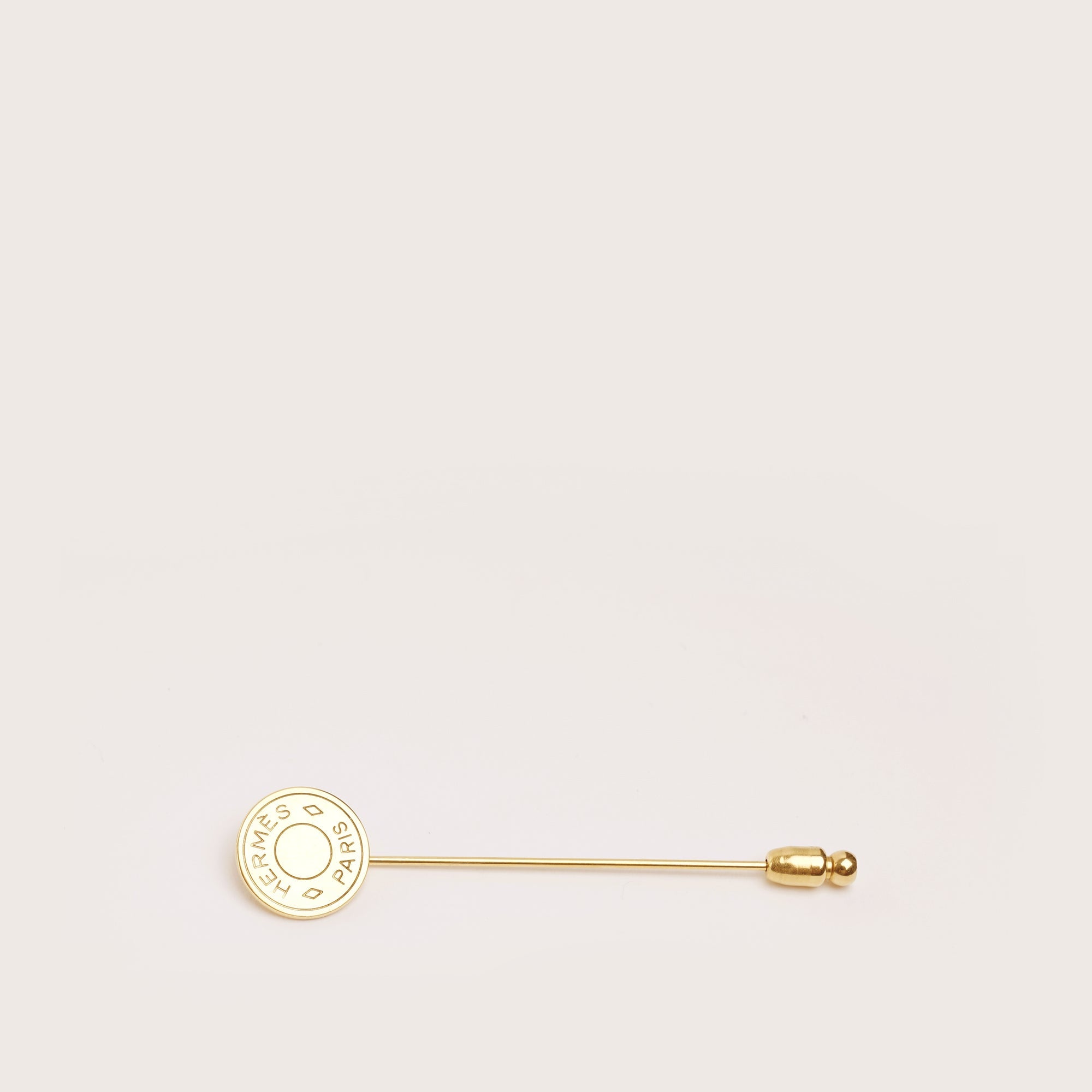 Clou De Selle Pin Brooch - HERMÈS - Affordable Luxury image