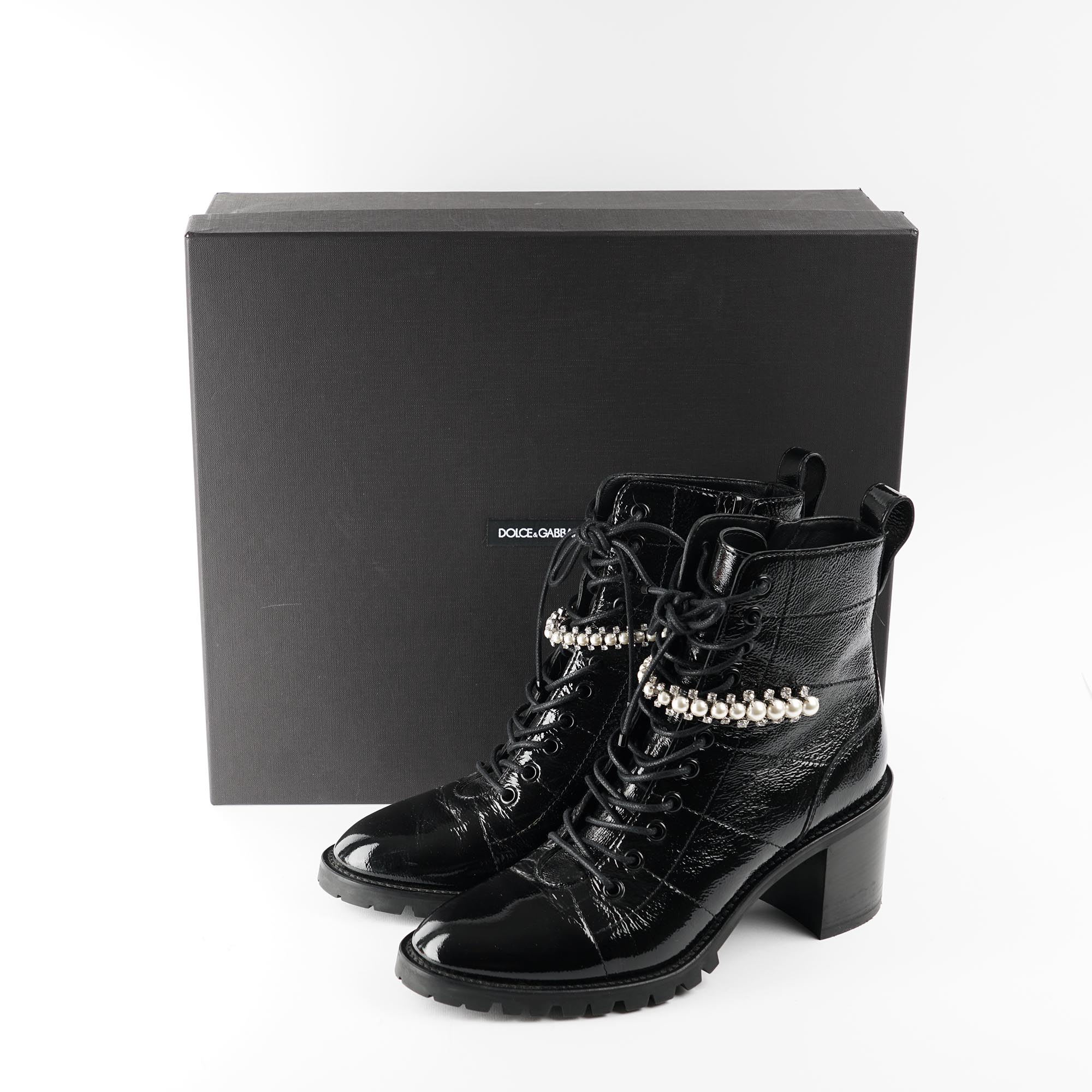 Cruz Combat Boots 40 - OTHER BRANDS - Affordable Luxury image