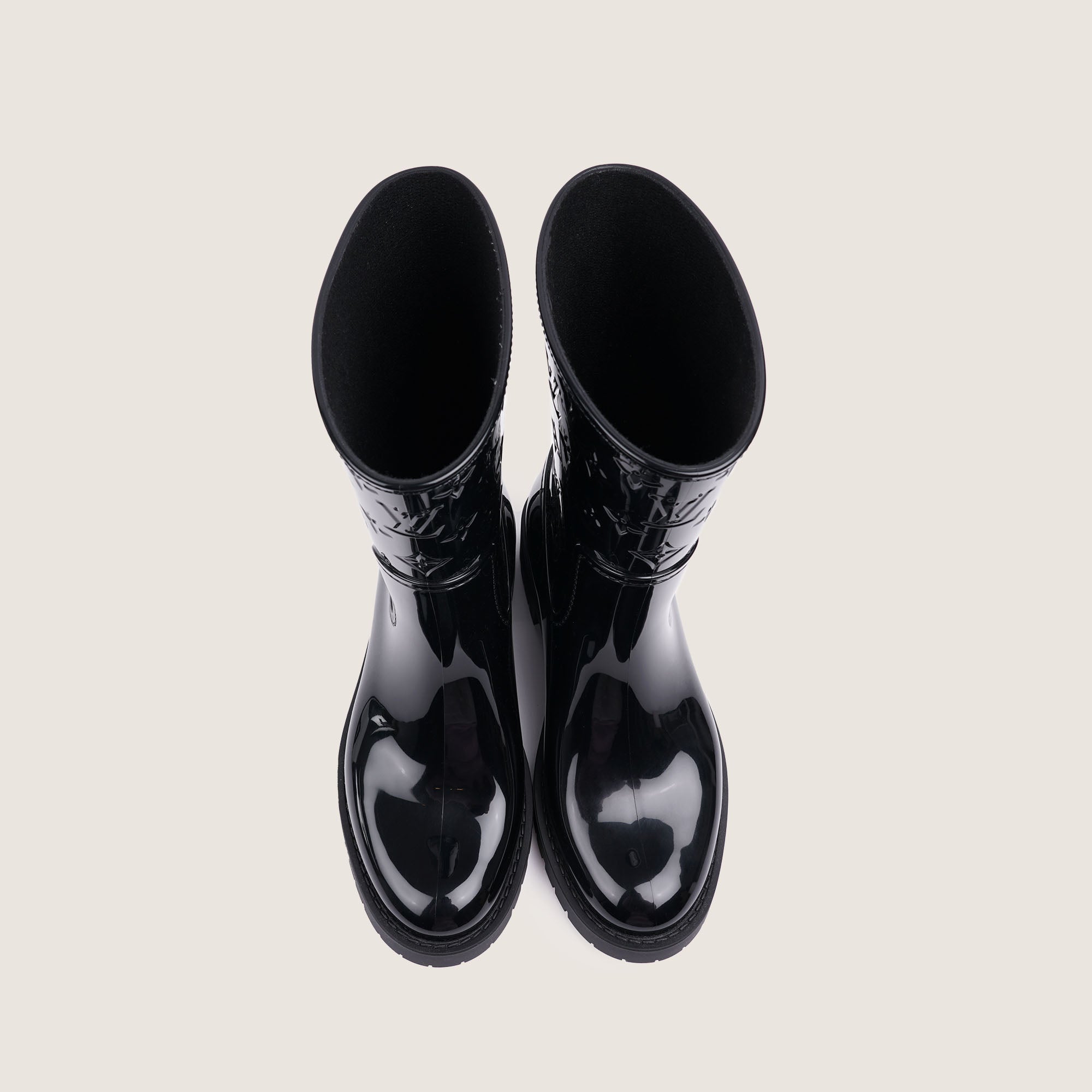 Drops Flat Half Boots 37 - LOUIS VUITTON - Affordable Luxury image