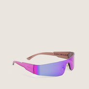 Mono Rectangle Sunglasses - BALENCIAGA - Affordable Luxury thumbnail image