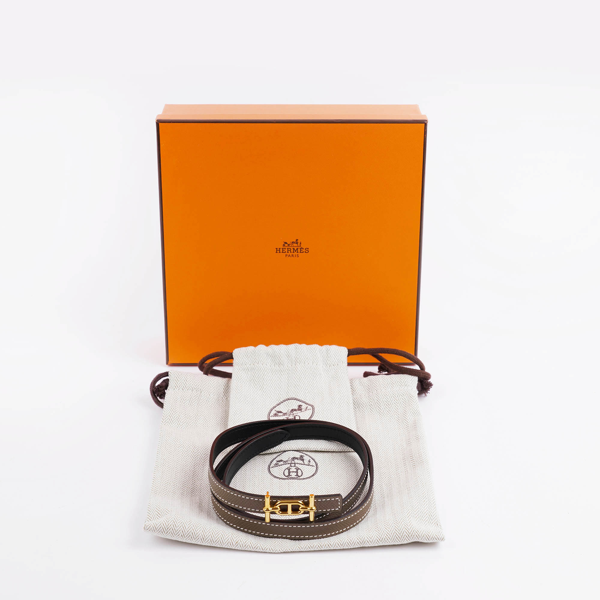 Reversible Ancre Belt 75 - HERMÈS - Affordable Luxury image