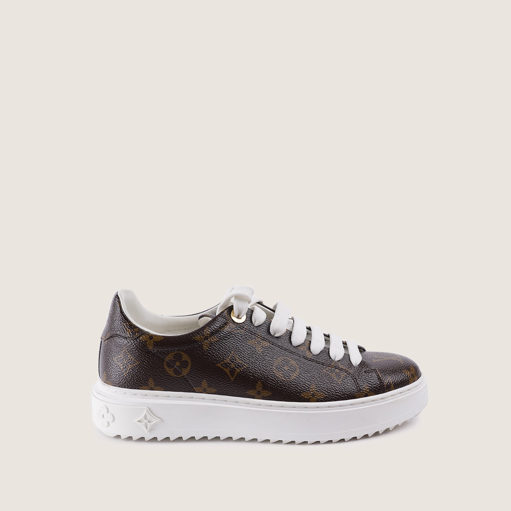 Time Out Monogram Sneakers 38 - LOUIS VUITTON - Affordable Luxury image