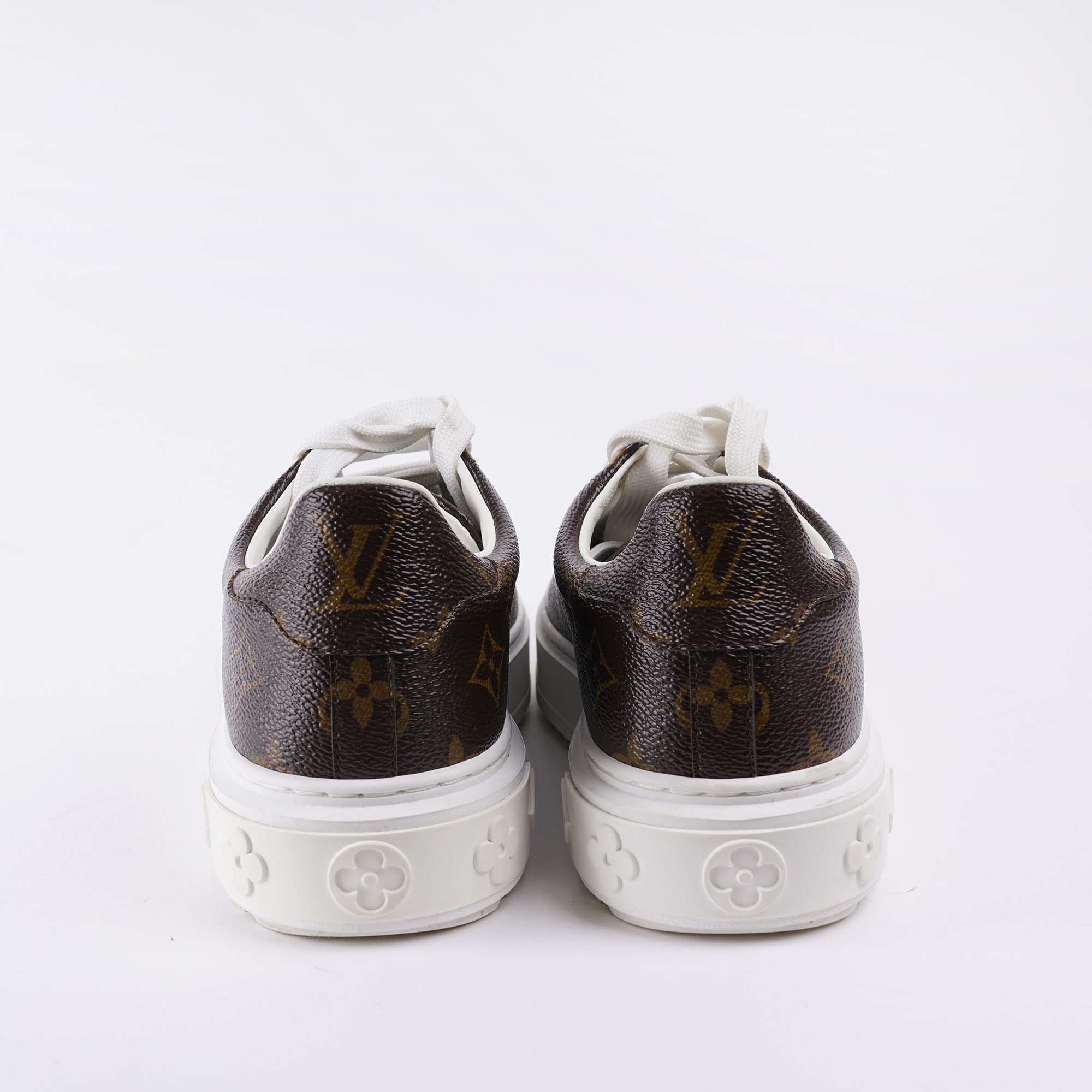 Time Out Monogram Sneakers 38 - LOUIS VUITTON - Affordable Luxury image