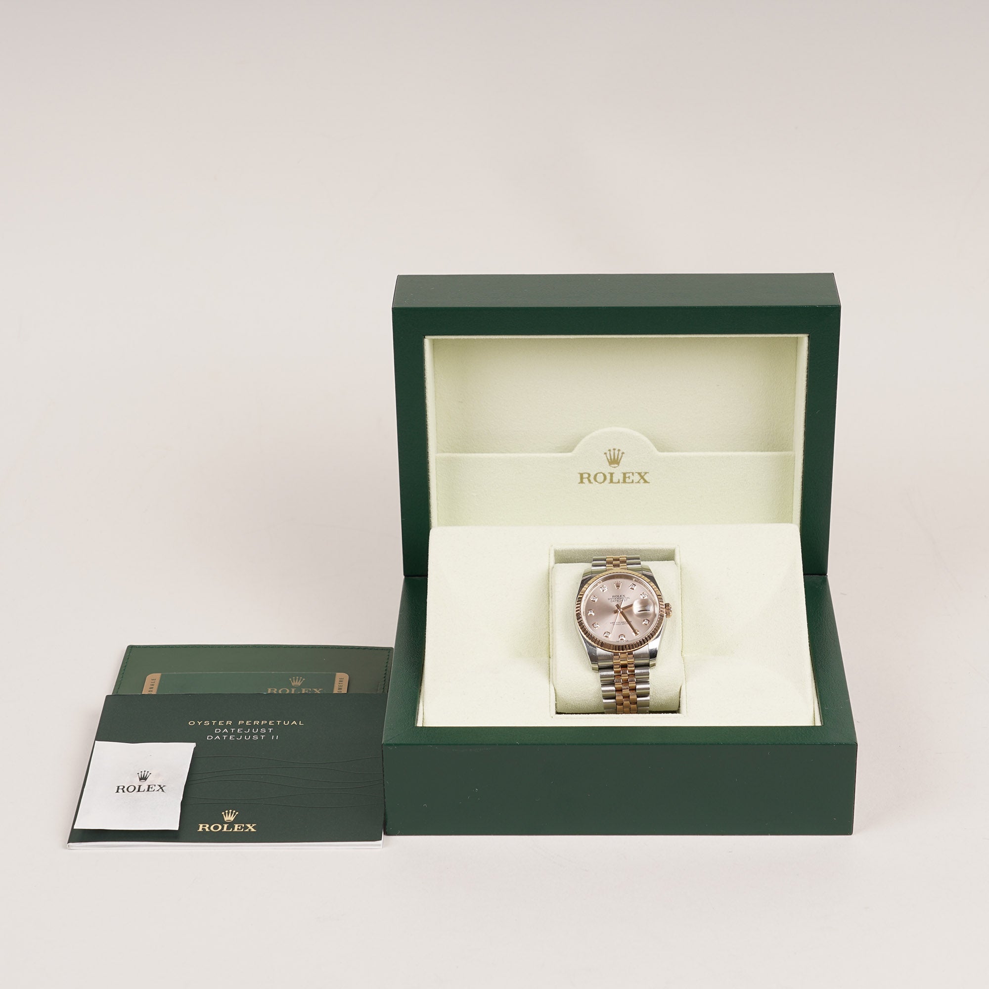 Oyster Perpetual Datejust 36 Everose Gold/Oystersteel & Diamond Dial image