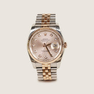 Oyster Perpetual Datejust 36 Everose Gold/Oystersteel & Diamond Dial thumbnail image