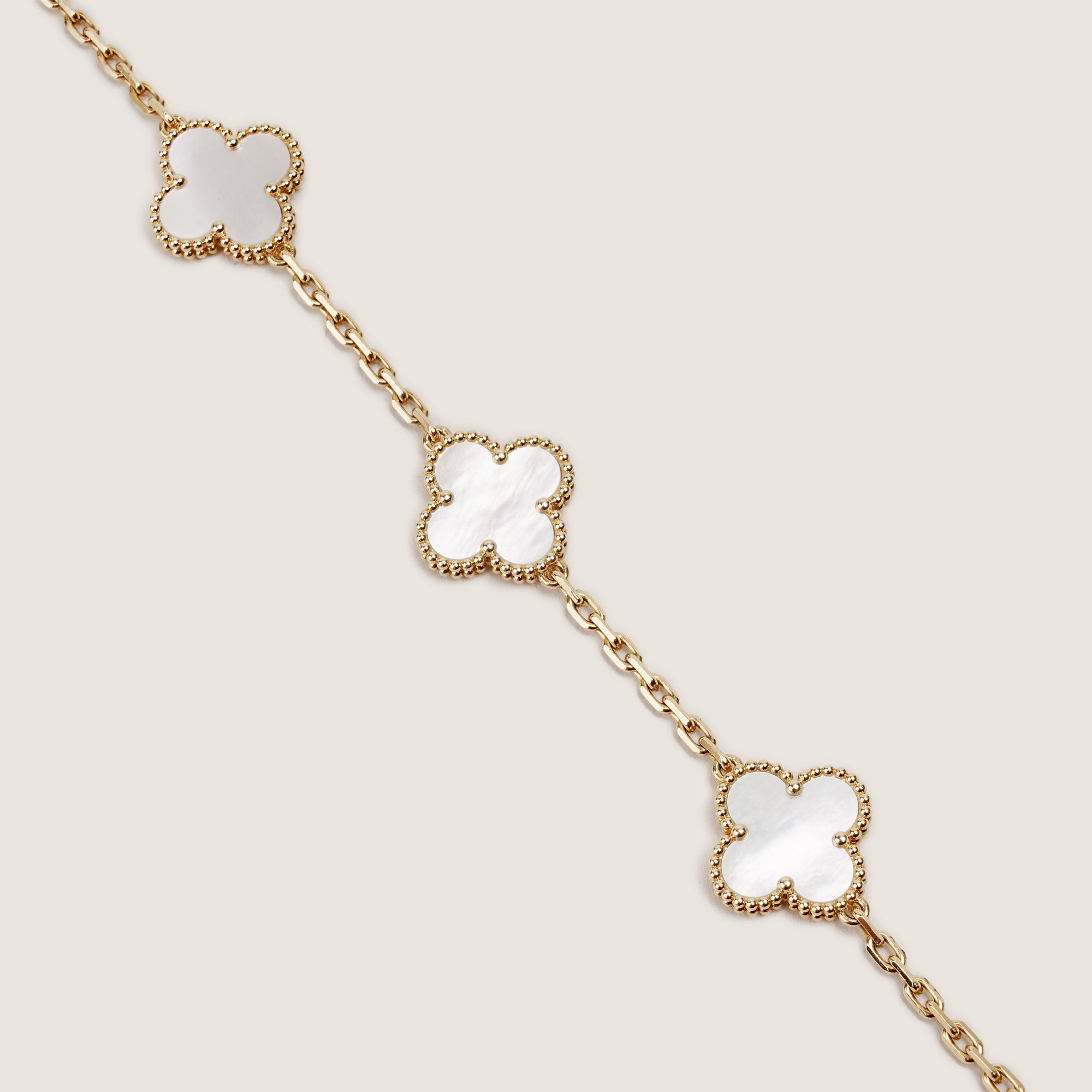 Vintage Alhambra 5-Motif Bracelet