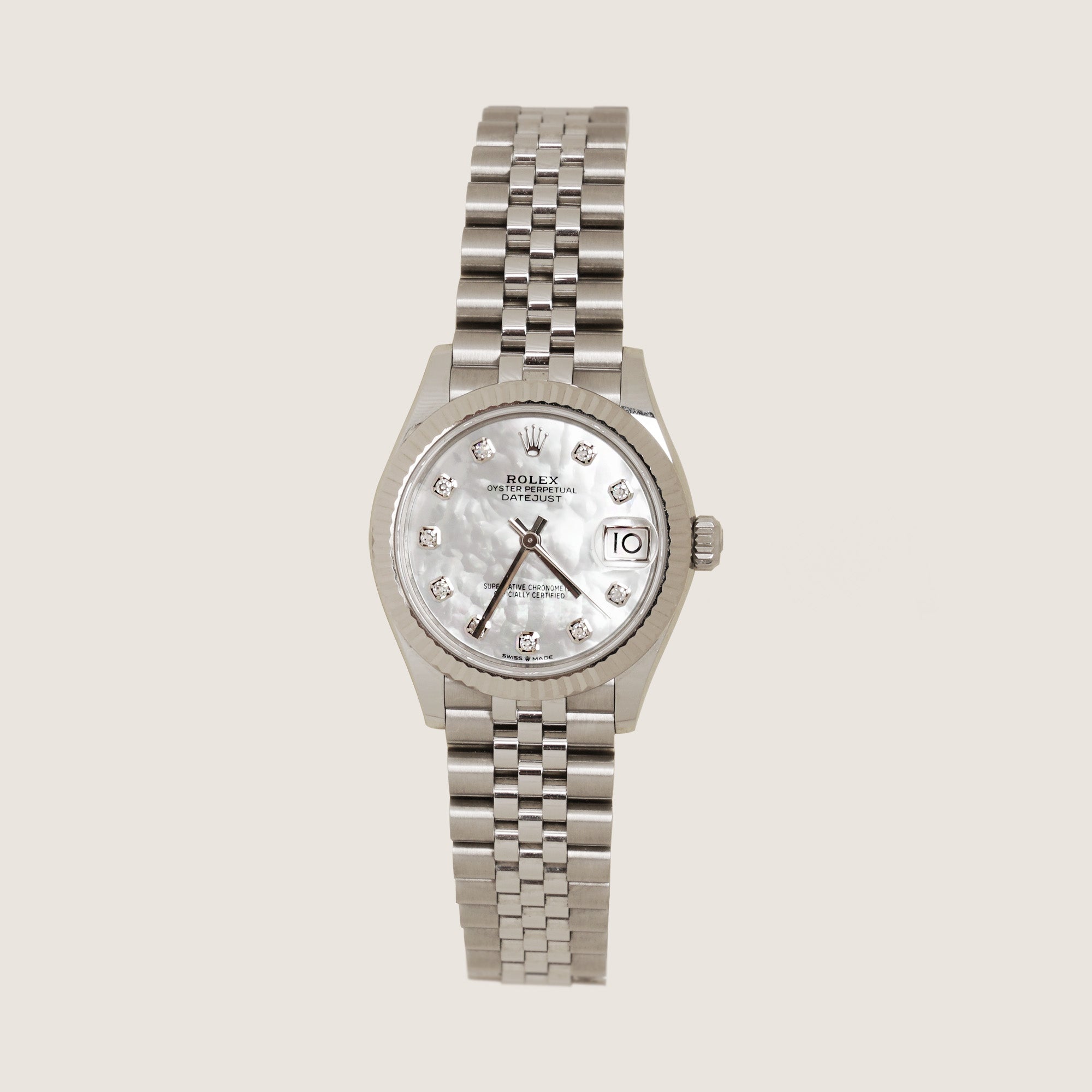 Oyster Perpetual Datejust 31 White Gold/Steel/Diamonds 2025 image