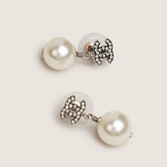 Chanel CC Drop Earrings thumbnail image